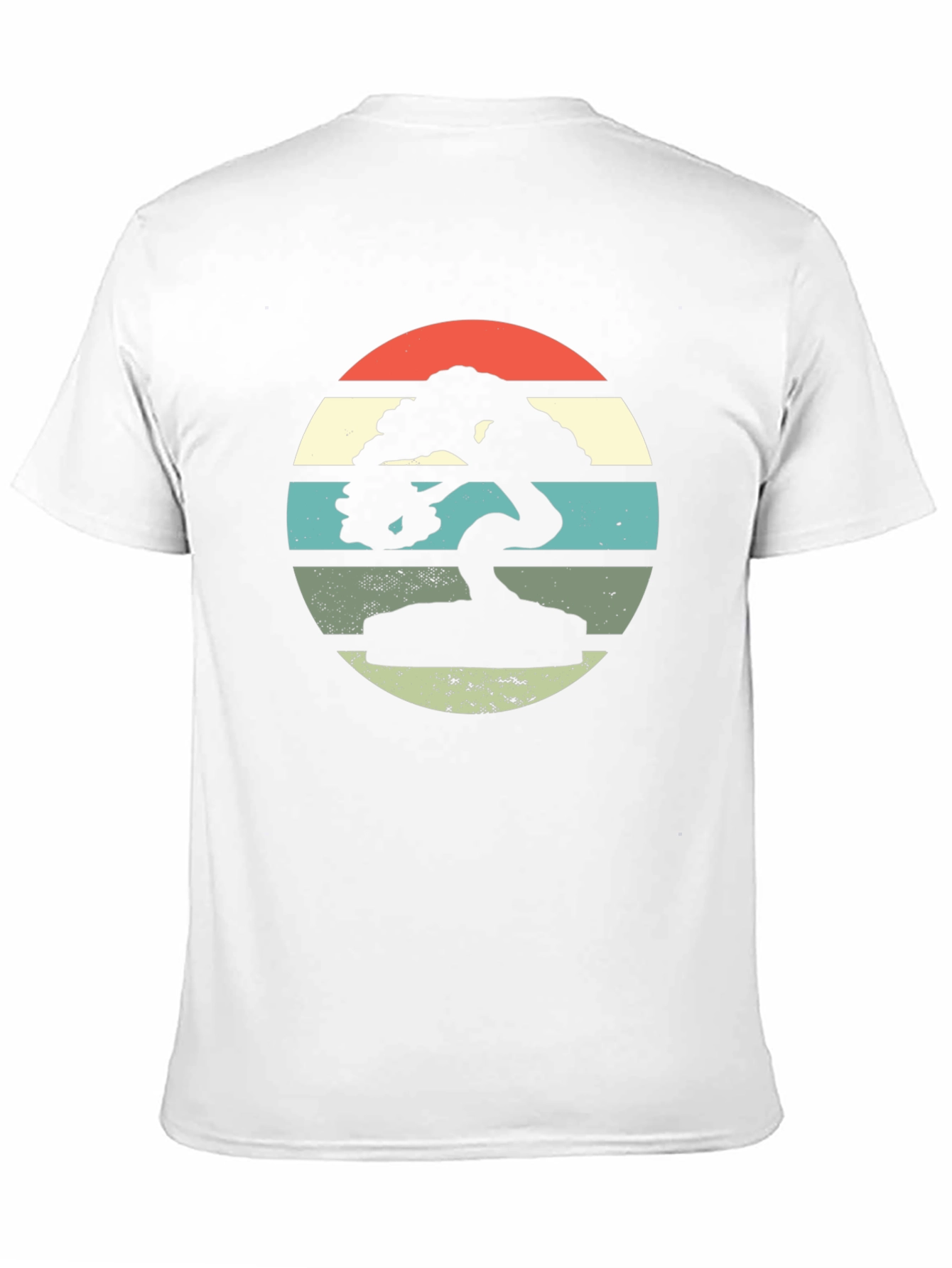 Bonsai Tree Graphic T-Shirt Retro Design