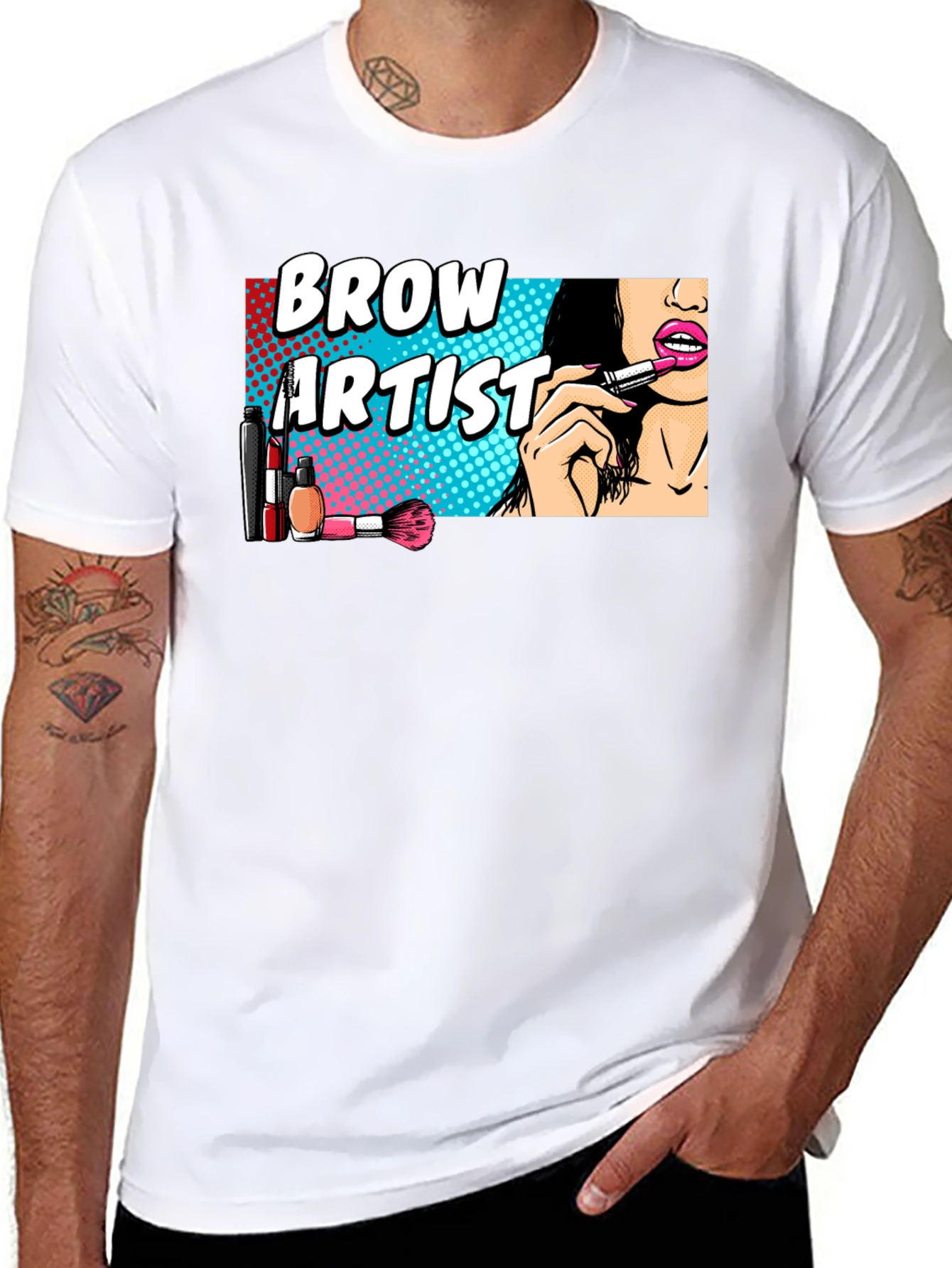 Brow Artist Makeup T-Shirt