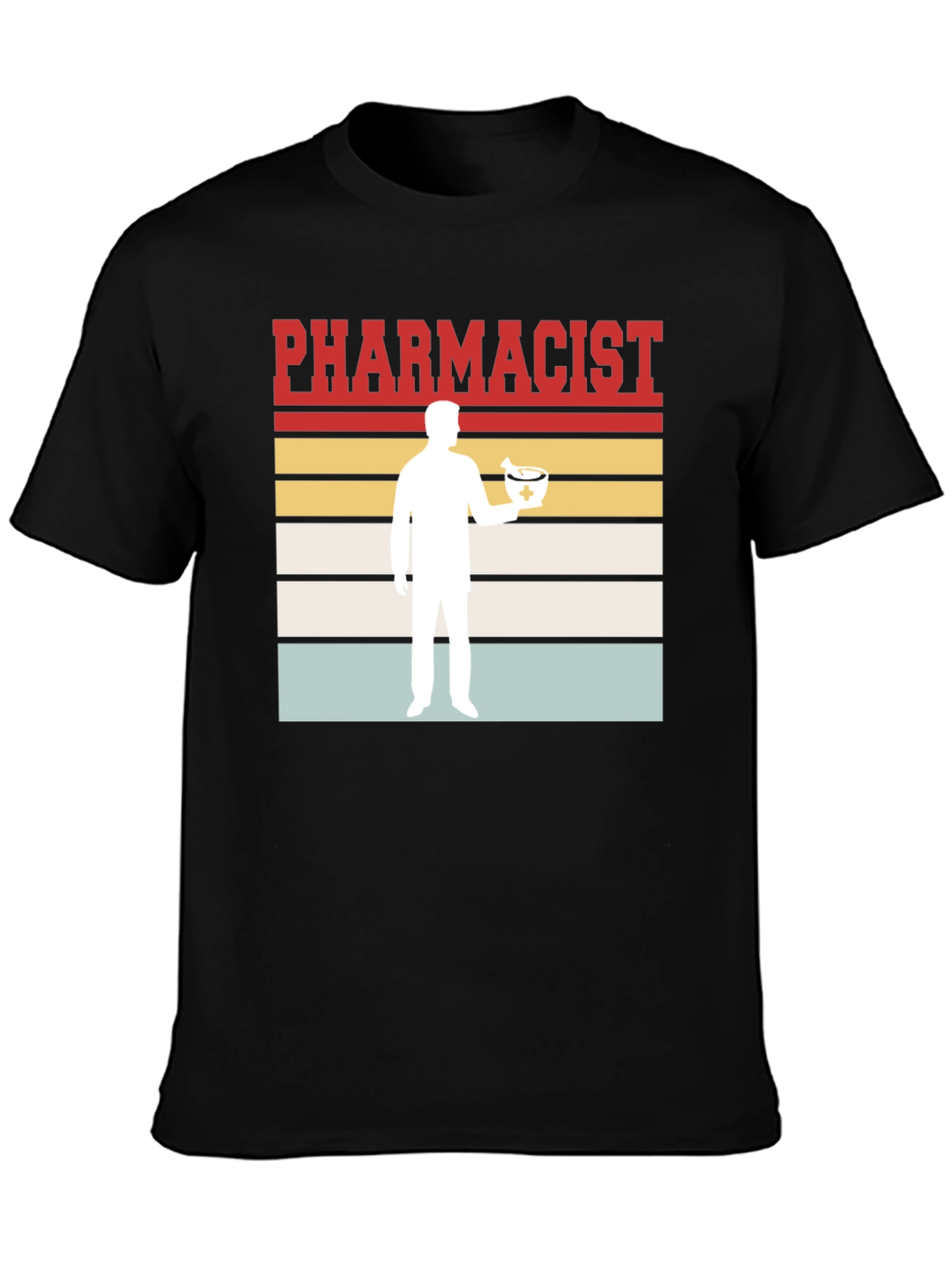 Pharmacist Retro Style Graphic T-Shirt