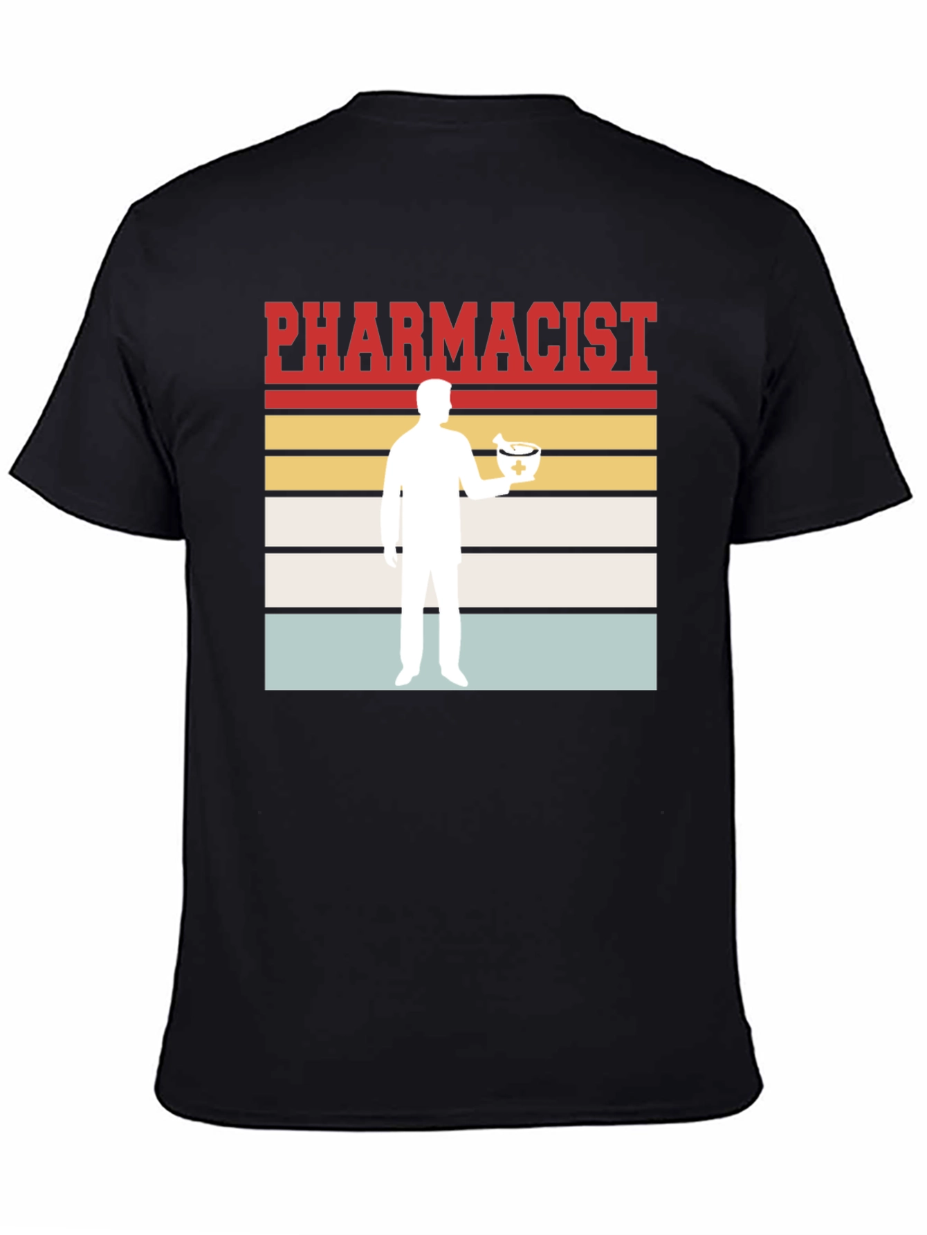 Pharmacist Retro Style Graphic T-Shirt