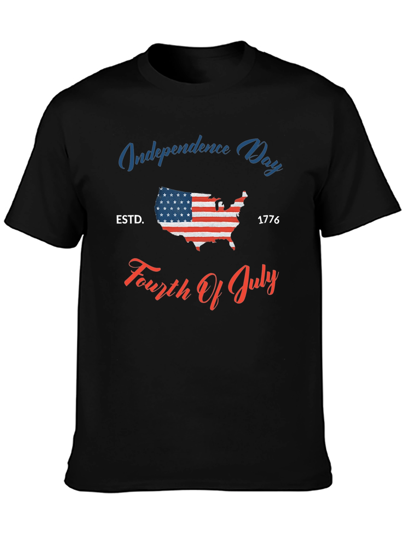 Independence Day USA Flag T-Shirt