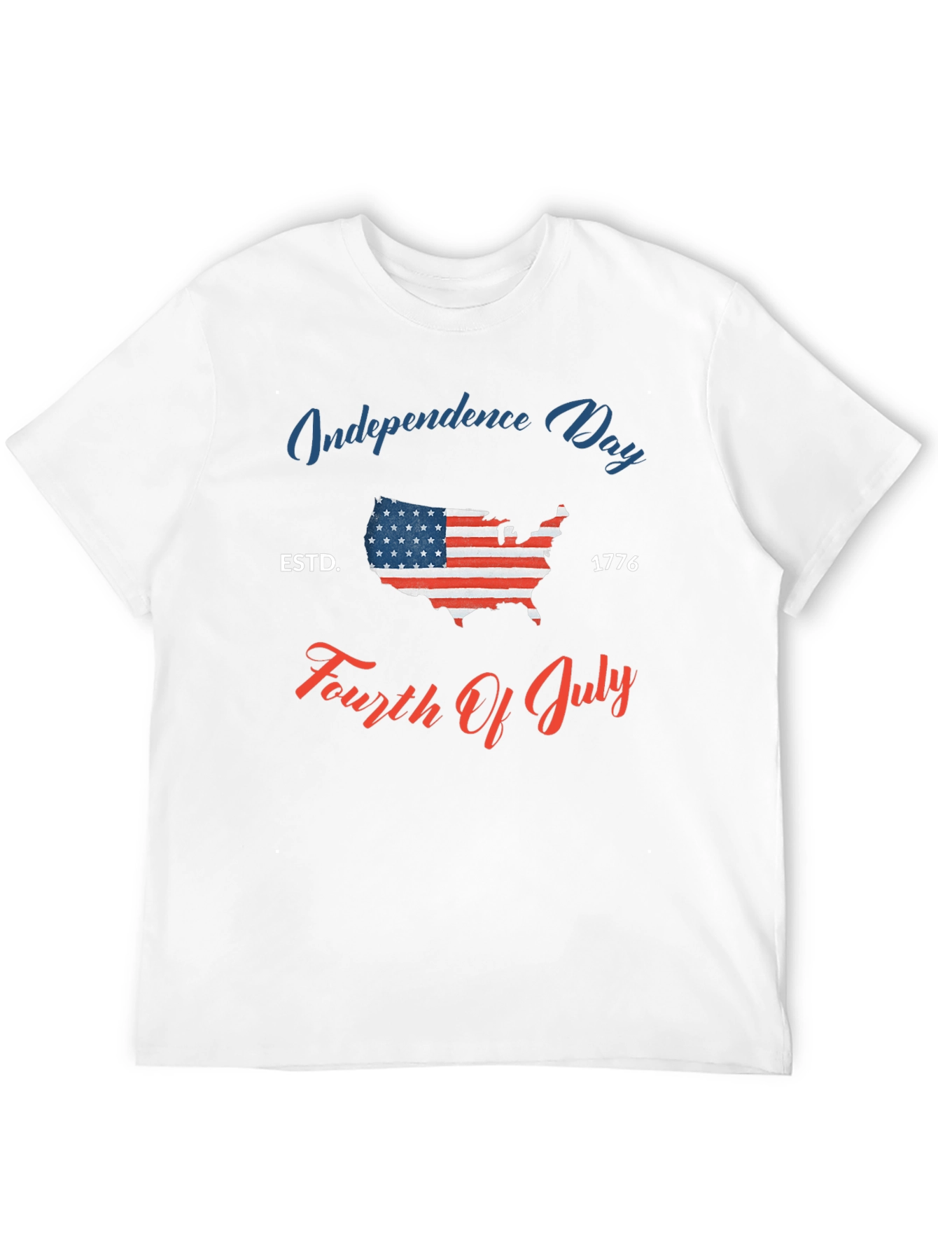 Independence Day USA Flag T-Shirt