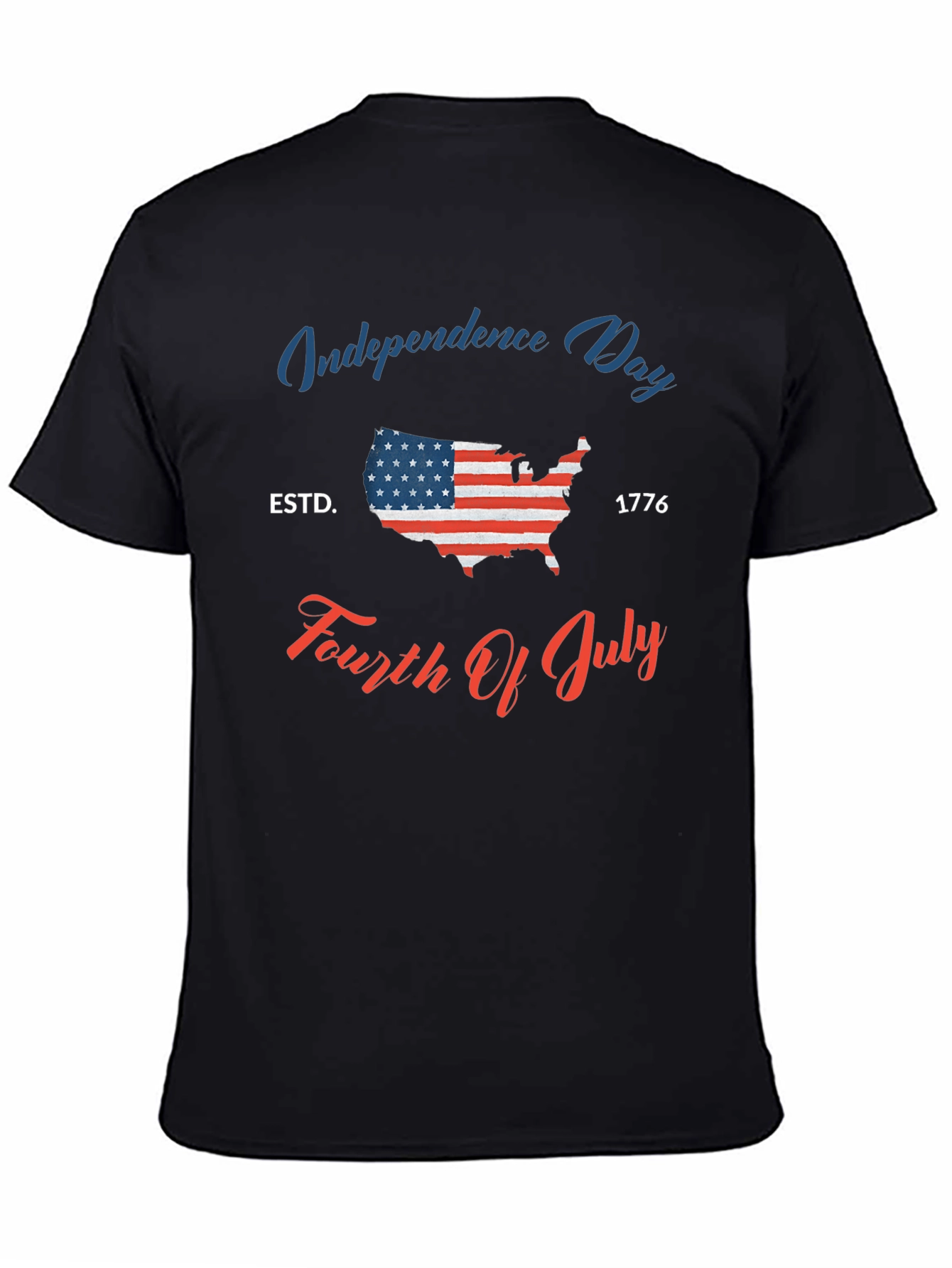 Independence Day USA Flag T-Shirt
