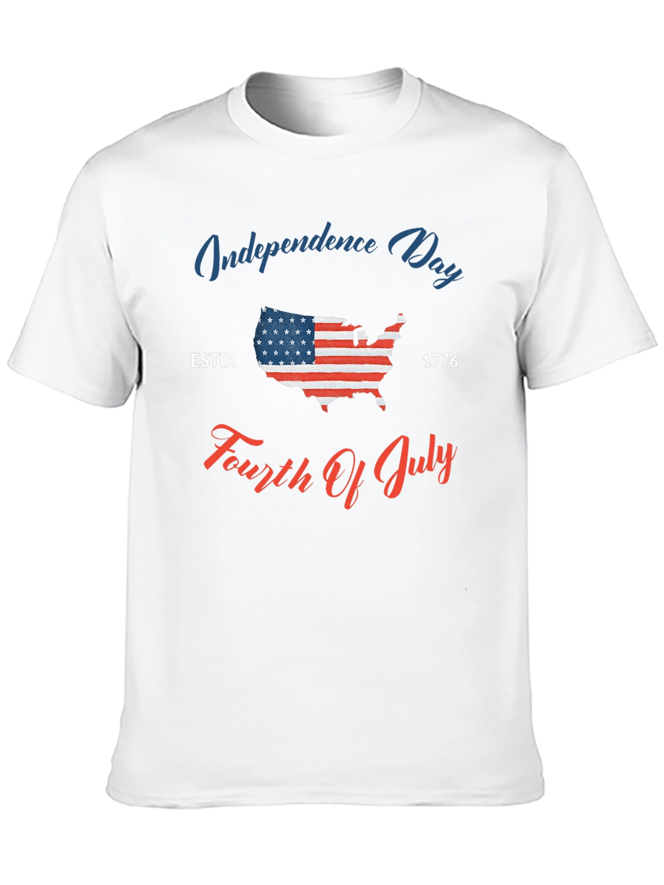 Independence Day USA Flag T-Shirt