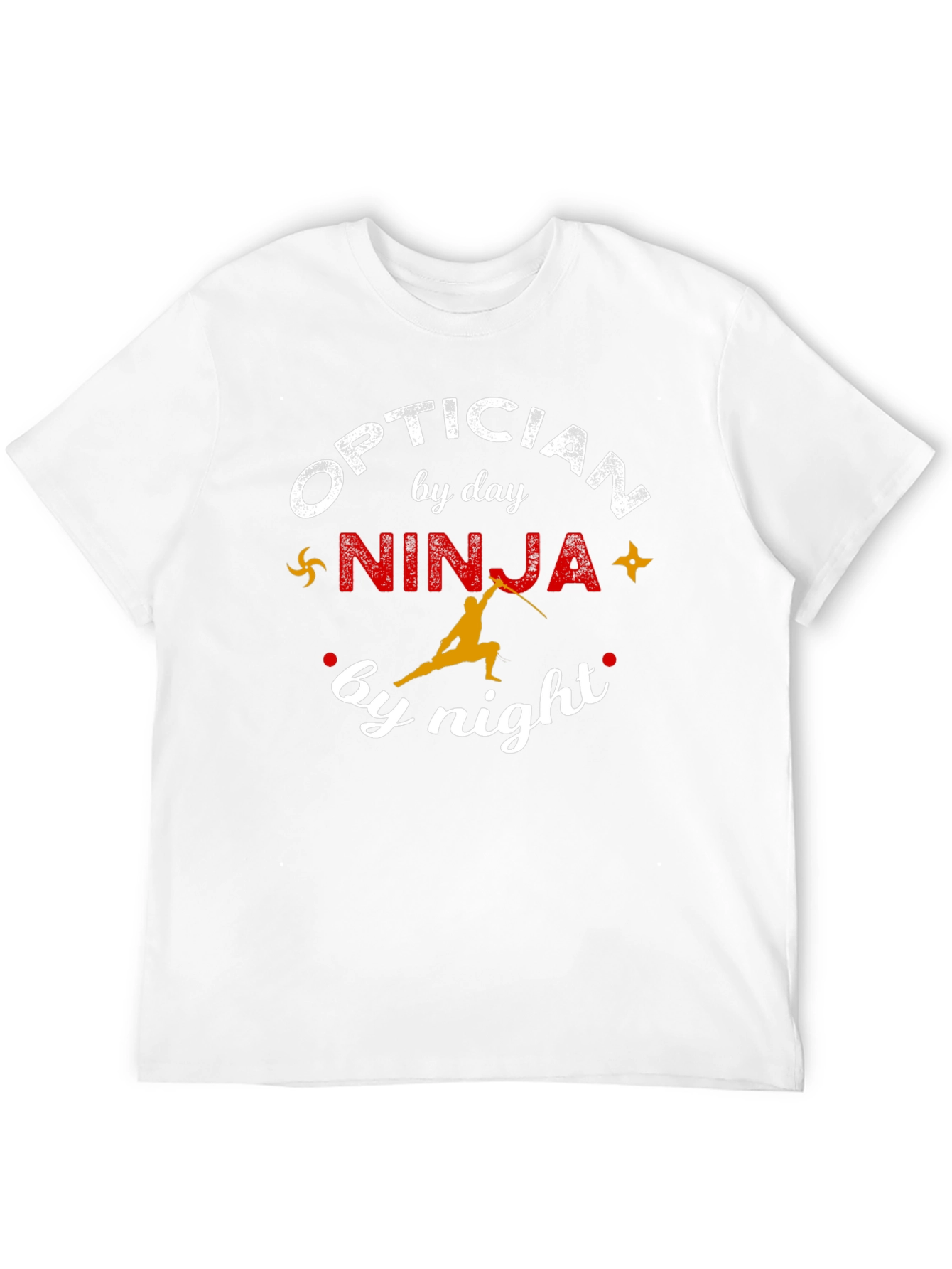 Optician Ninja Funny T-Shirt