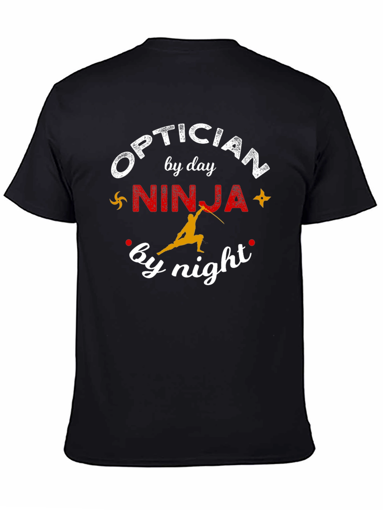 Optician Ninja Funny T-Shirt