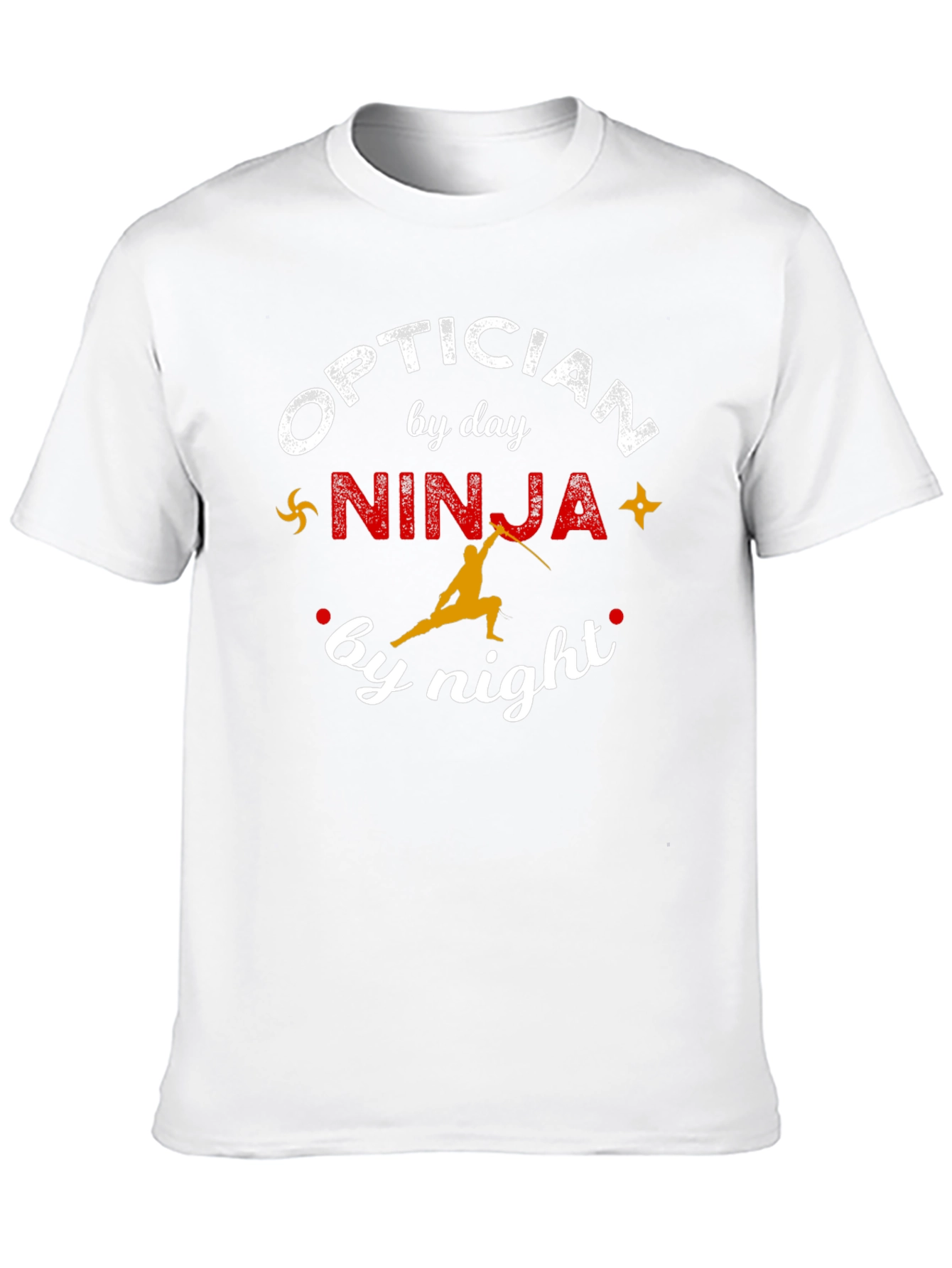 Optician Ninja Funny T-Shirt