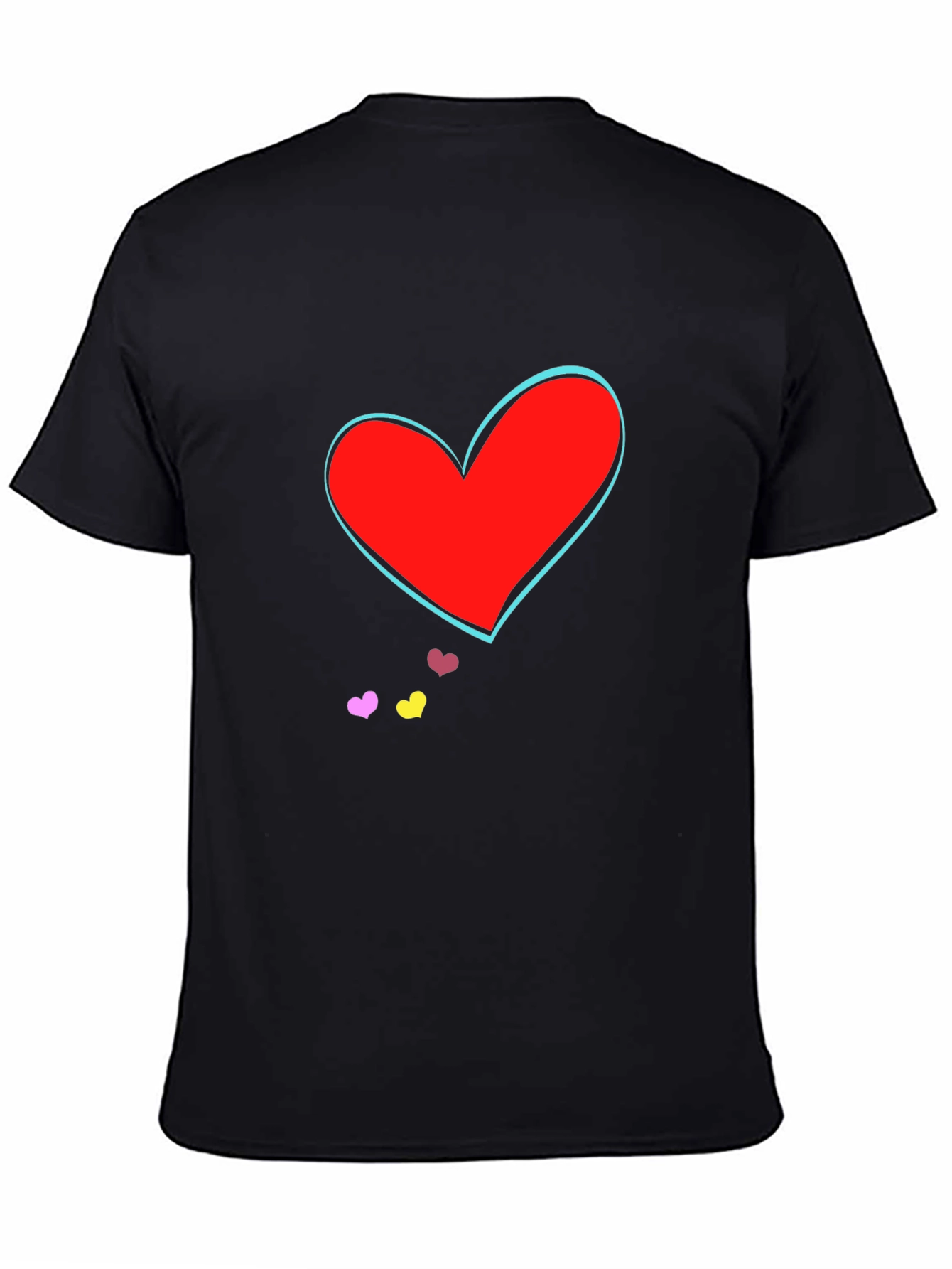 Heart Graphic Tee - Trendy Casual Wear