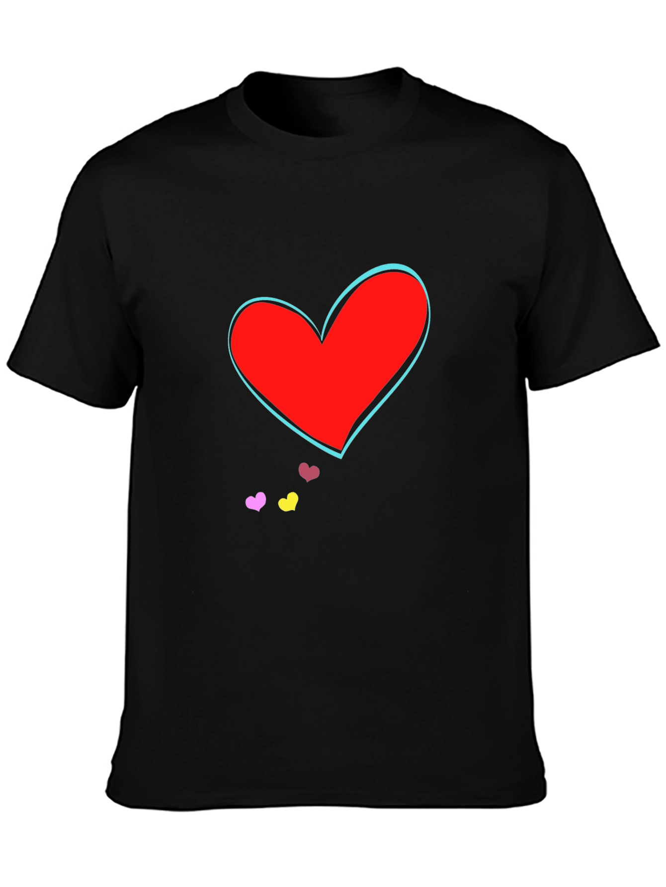 Heart Graphic Tee - Trendy Casual Wear