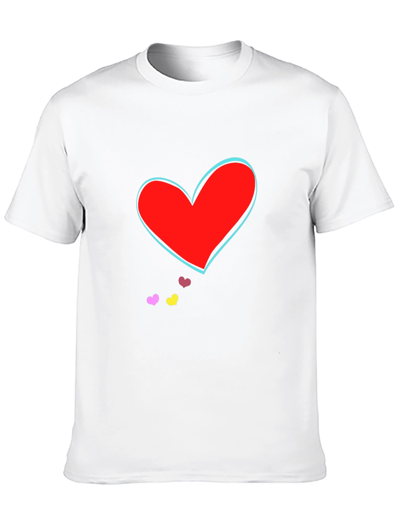 Heart Graphic Tee - Trendy Casual Wear