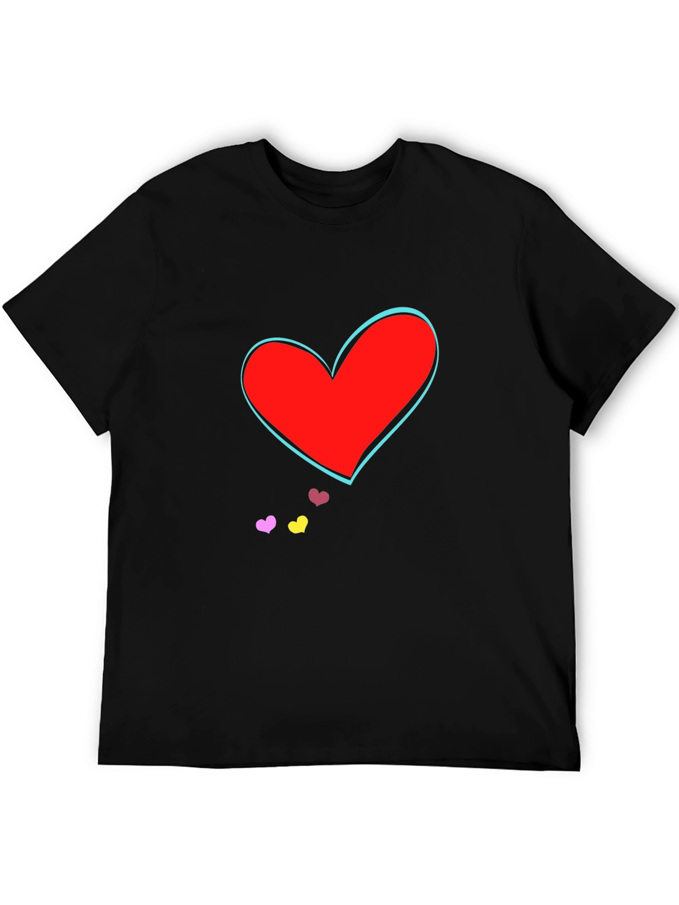 Heart Graphic Tee - Trendy Casual Wear