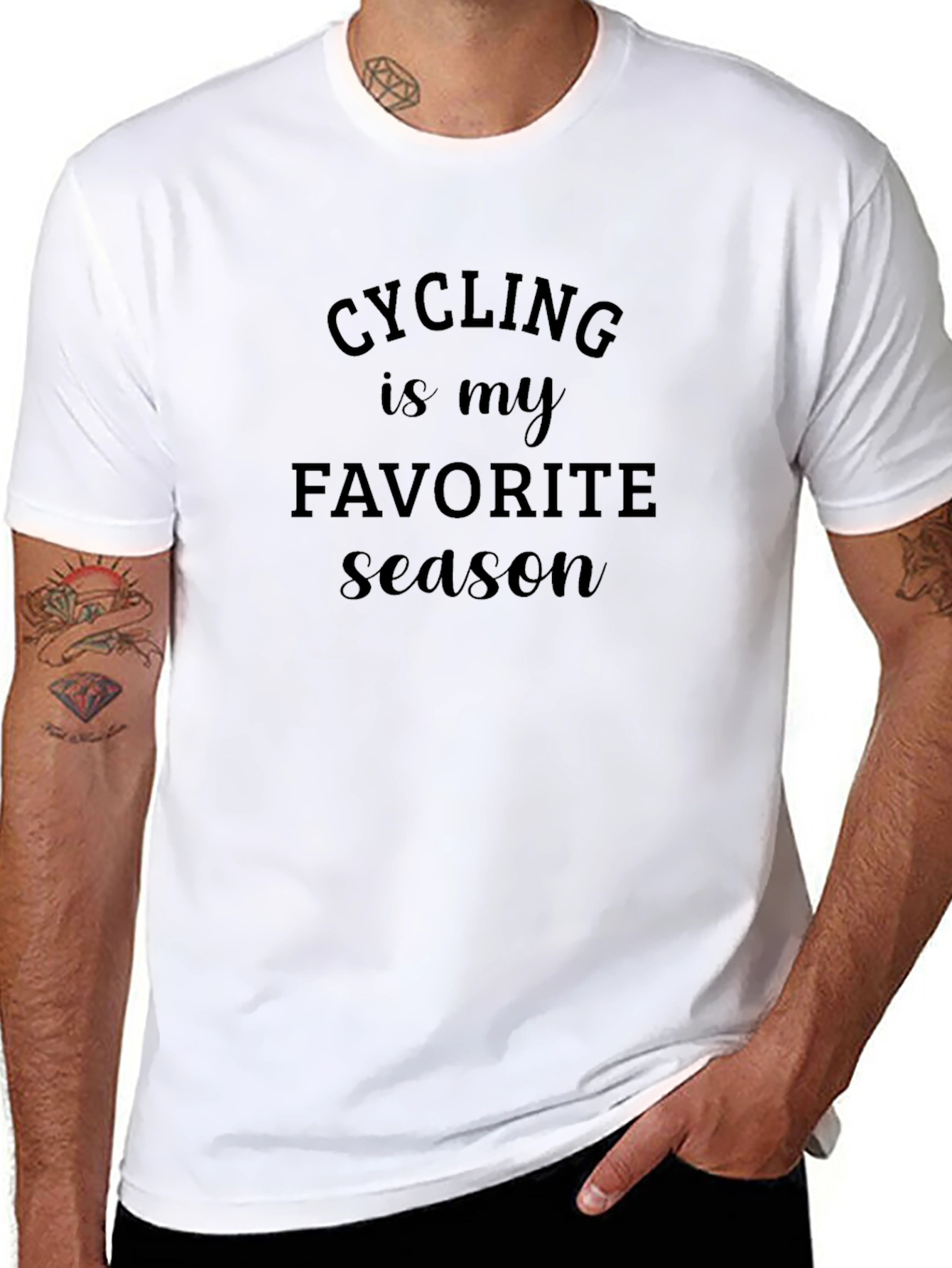 Cycling Is My Favorite Season T-Shirt