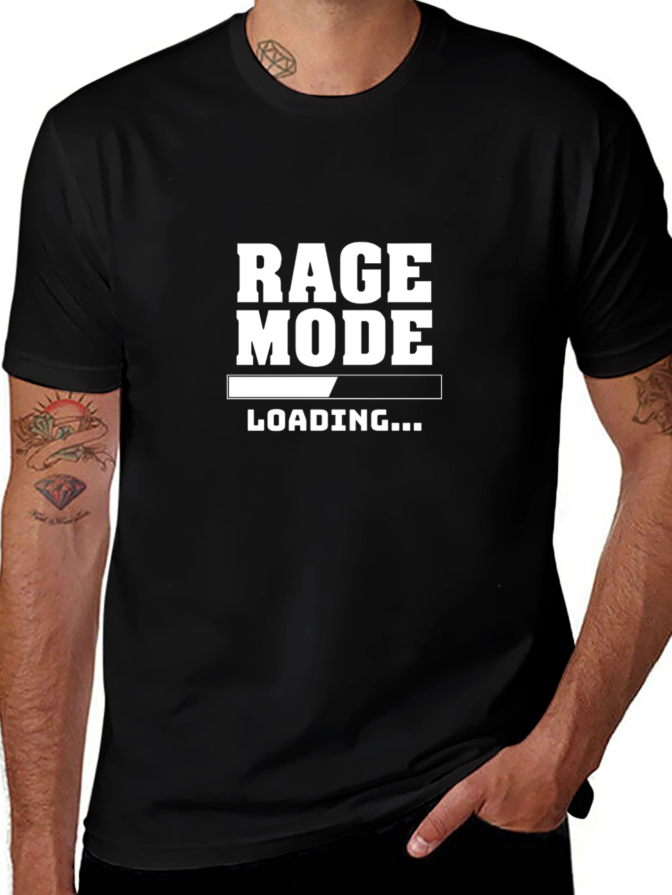 Rage Mode Loading T-Shirt - Funny Graphic Tee