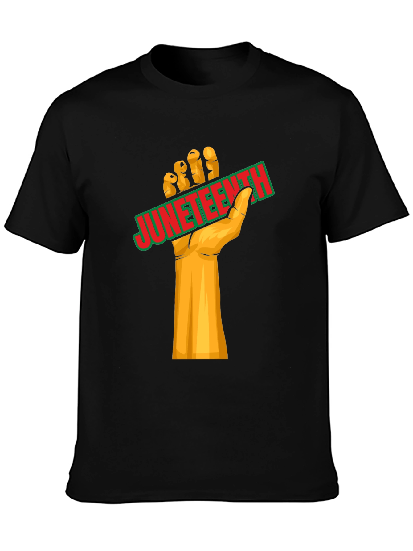 Juneteenth Fist Graphic Tee - Celebrate Freedom