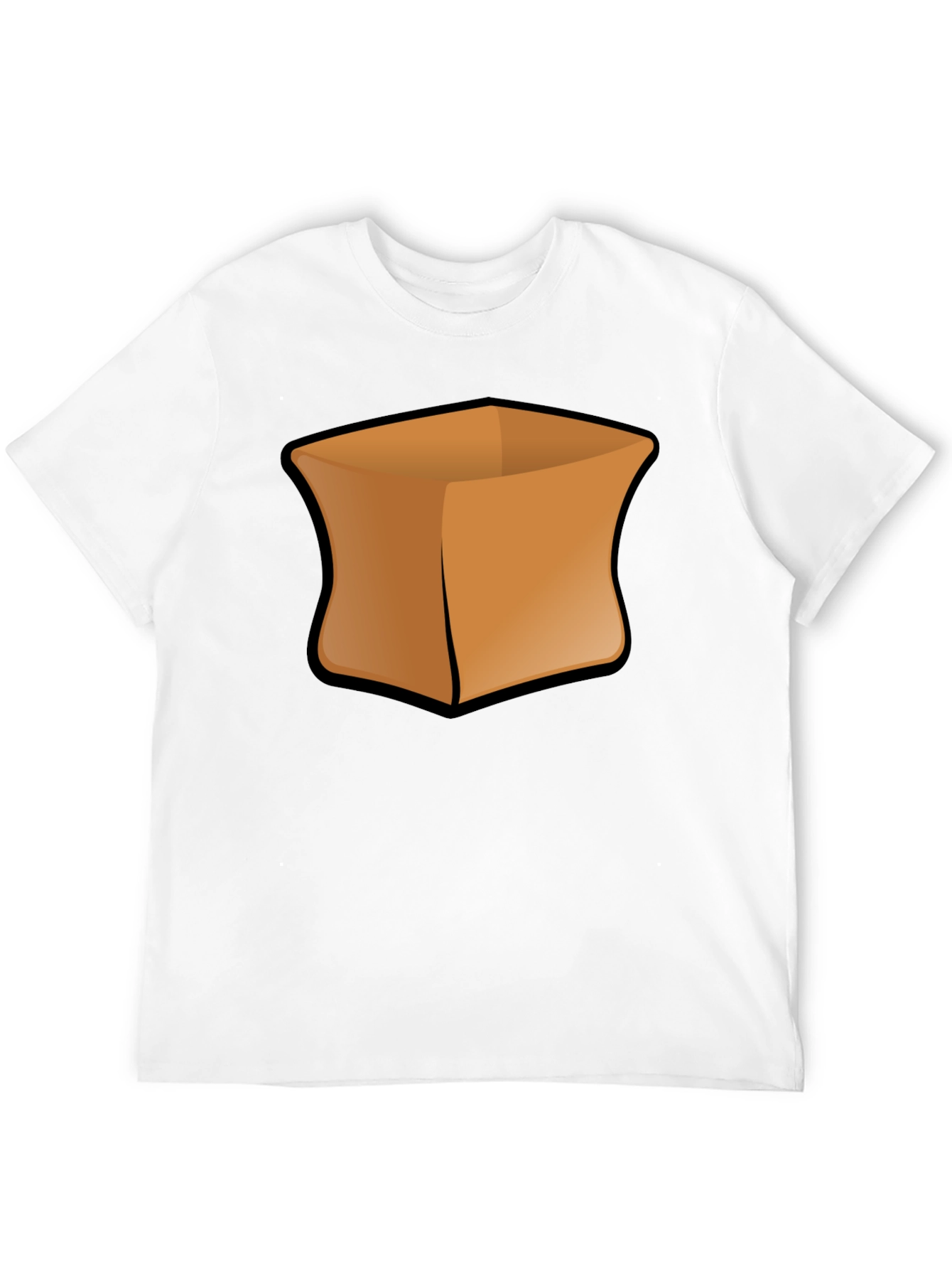 Box Graphic Mens Black T-Shirt