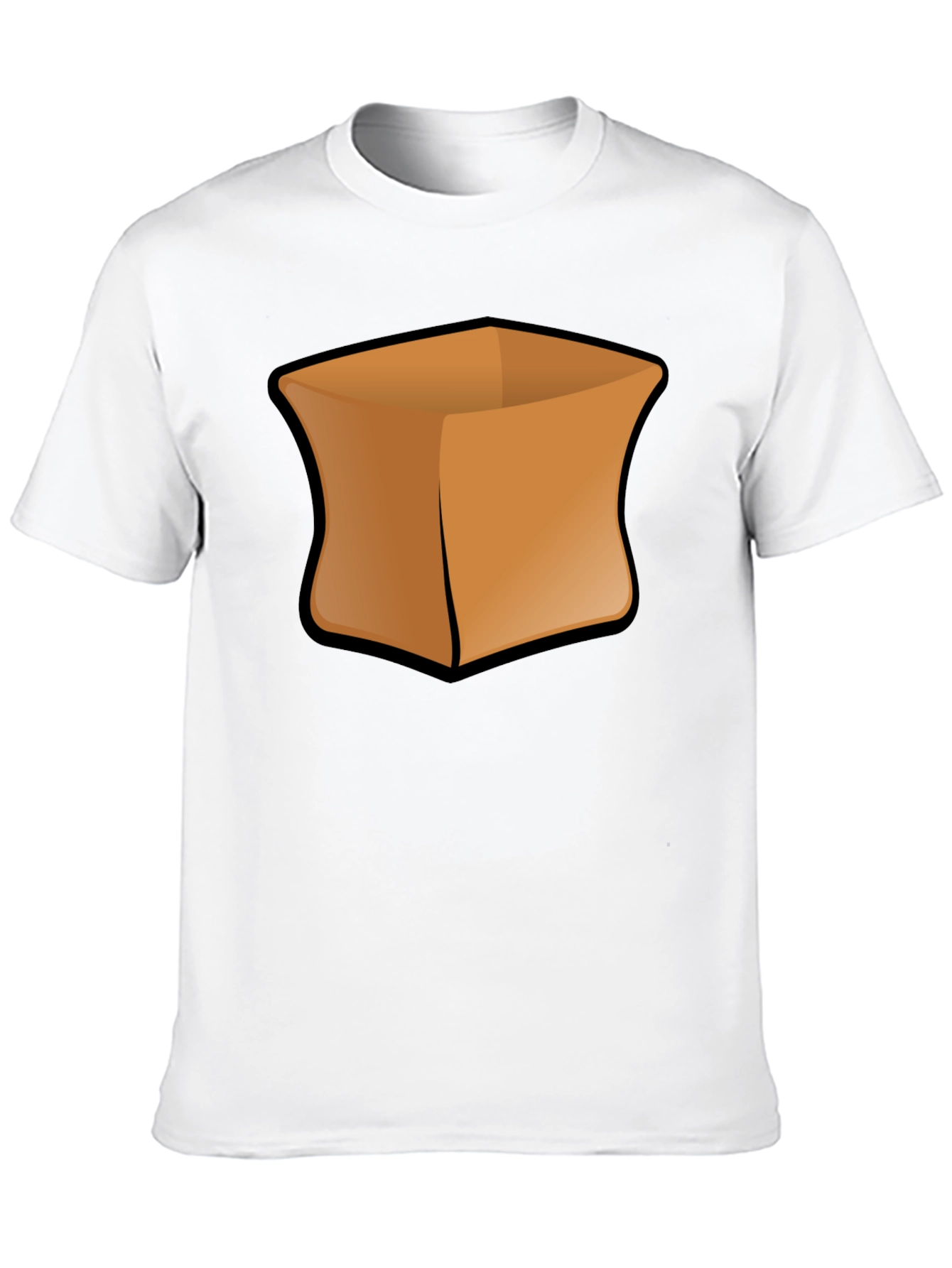 Box Graphic Mens Black T-Shirt