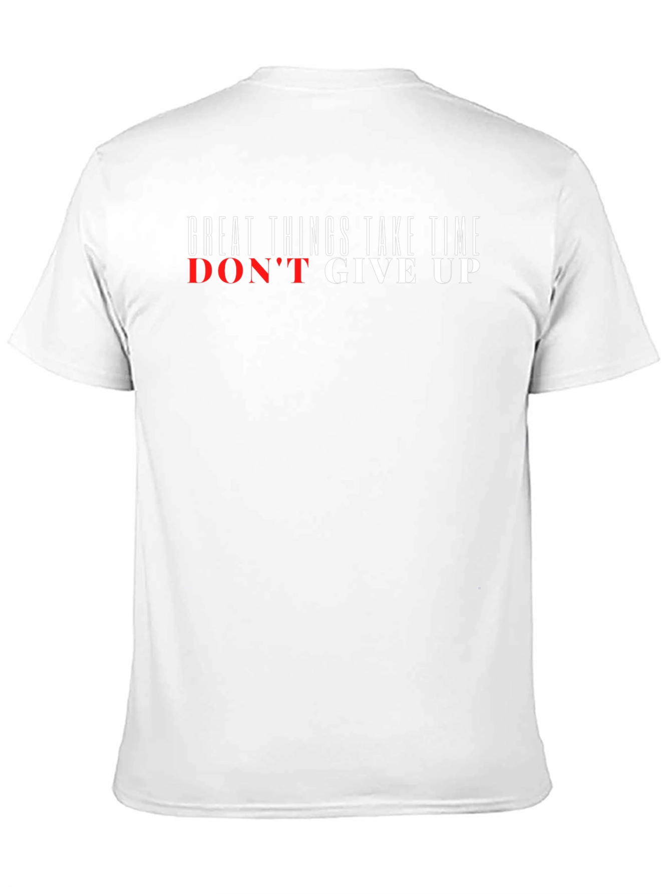 Motivational Graphic Tee - Dont Give Up