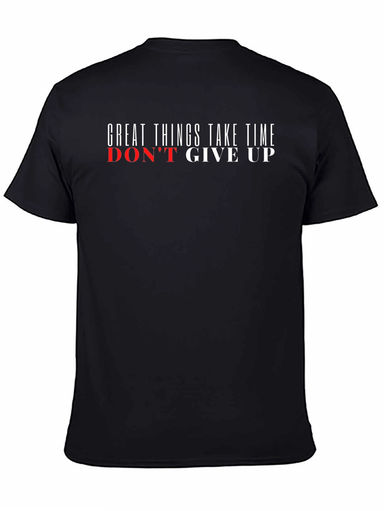 Motivational Graphic Tee - Dont Give Up