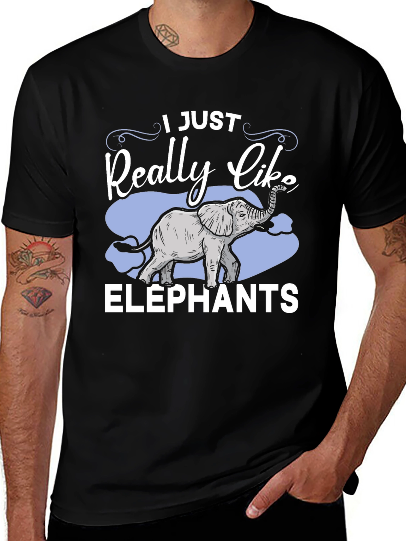 I Just Really Like Elephants T-Shirt