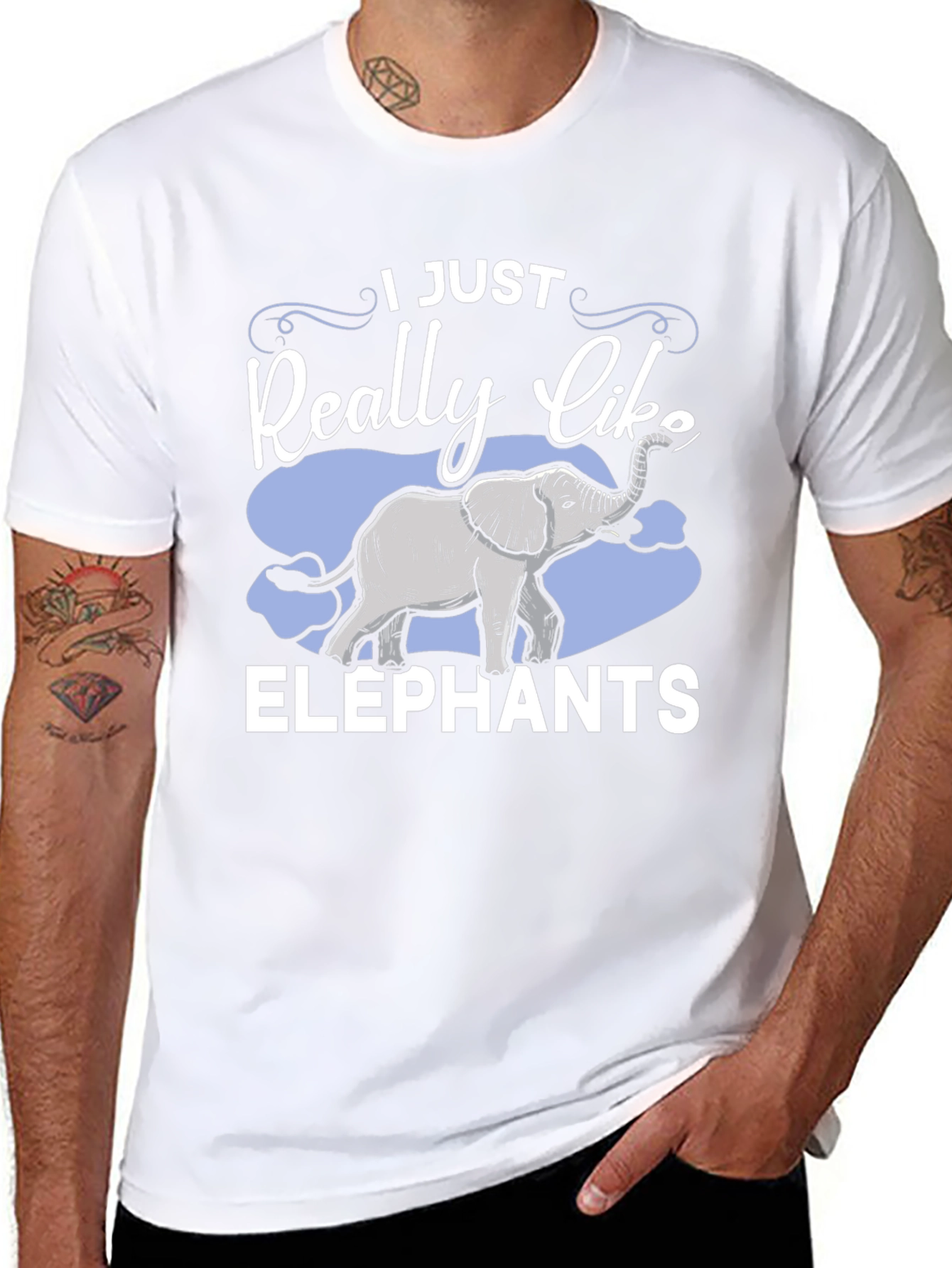 I Just Really Like Elephants T-Shirt