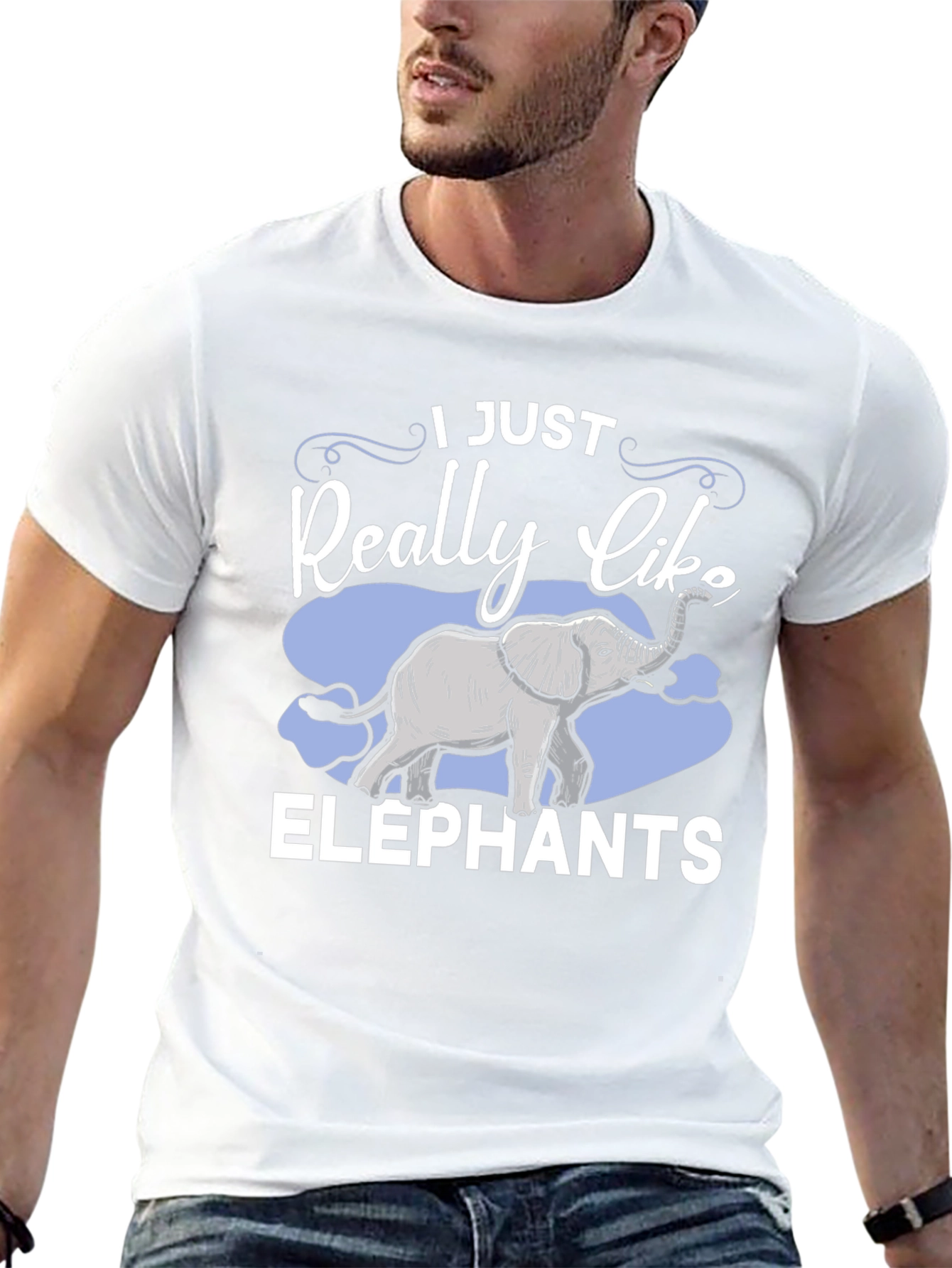 I Just Really Like Elephants T-Shirt