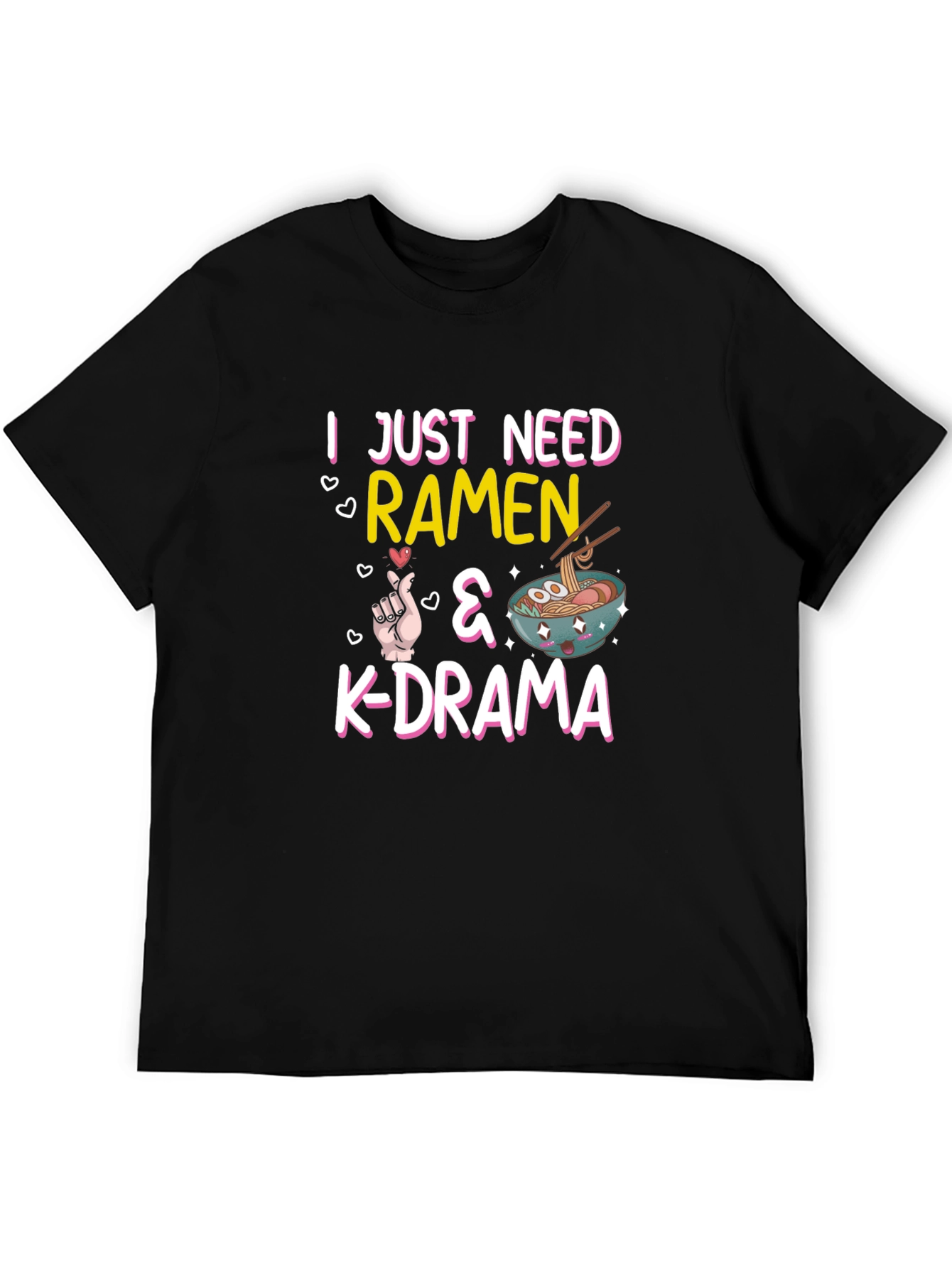 Ramen & K-Drama Graphic Tee