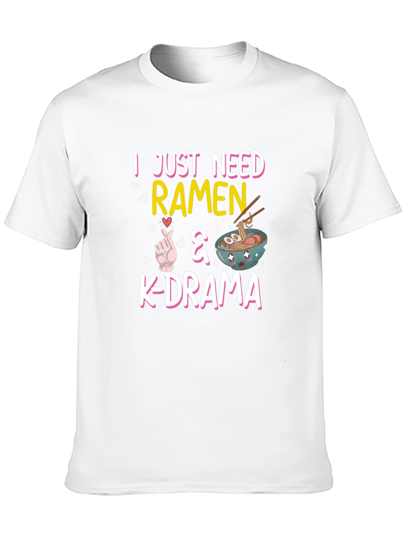 Ramen & K-Drama Graphic Tee