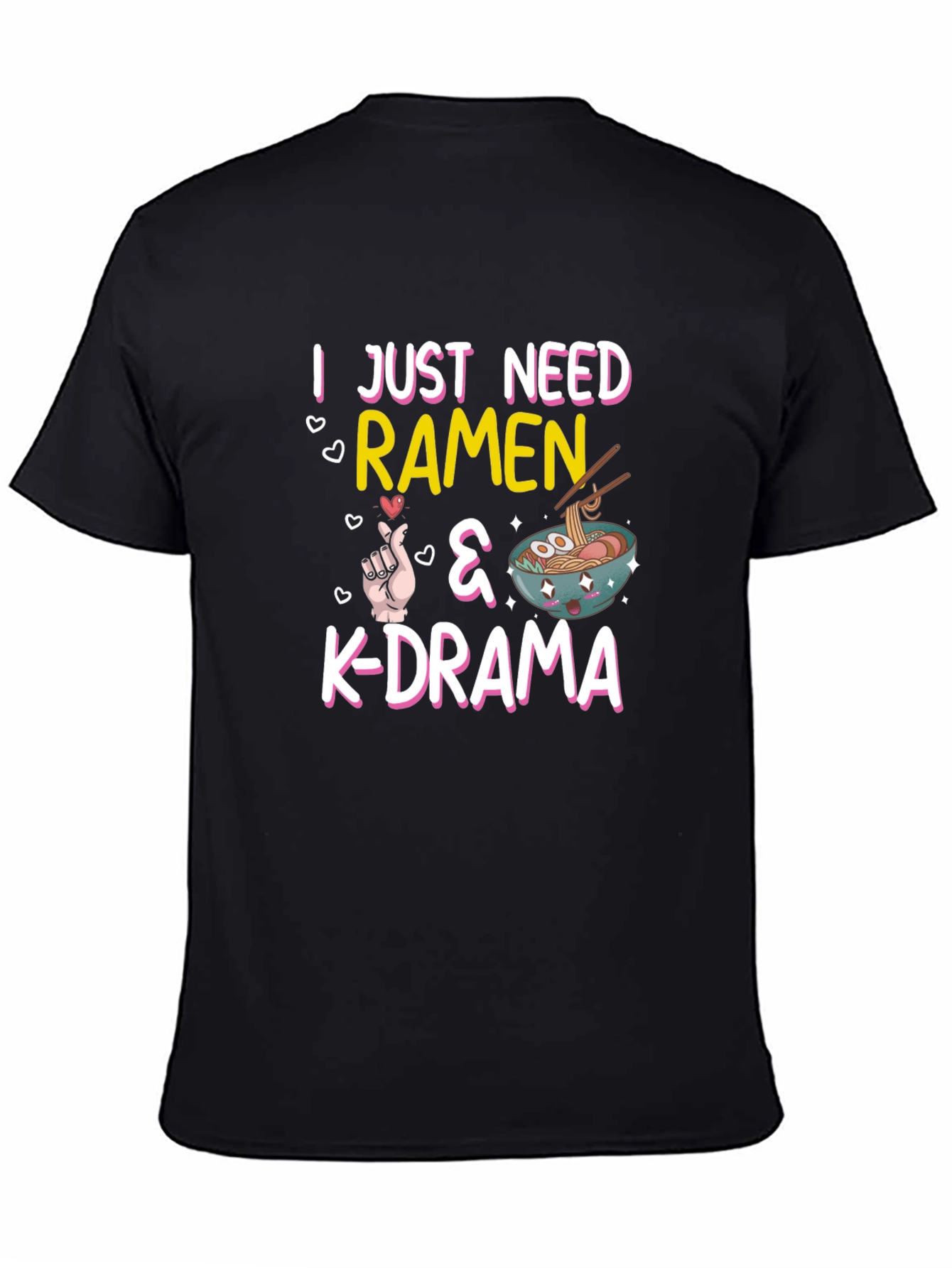 Ramen & K-Drama Graphic Tee