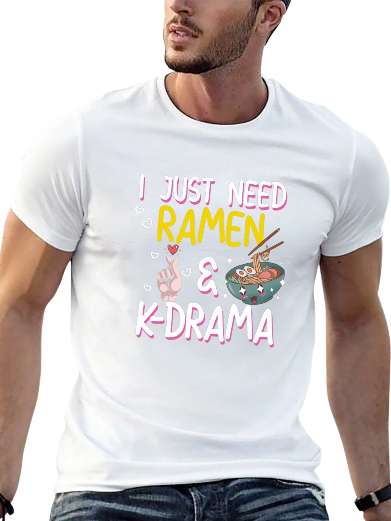Ramen & K-Drama Graphic Tee