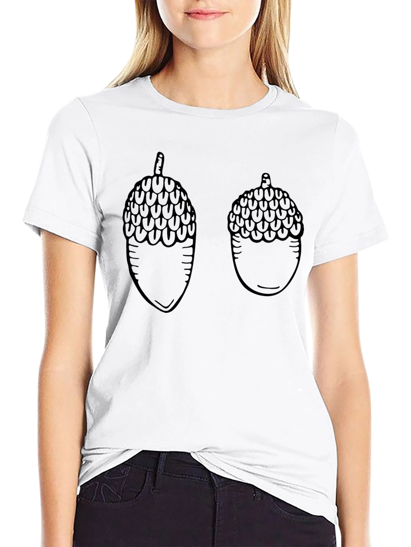 Acorn Graphic Print T-Shirt
