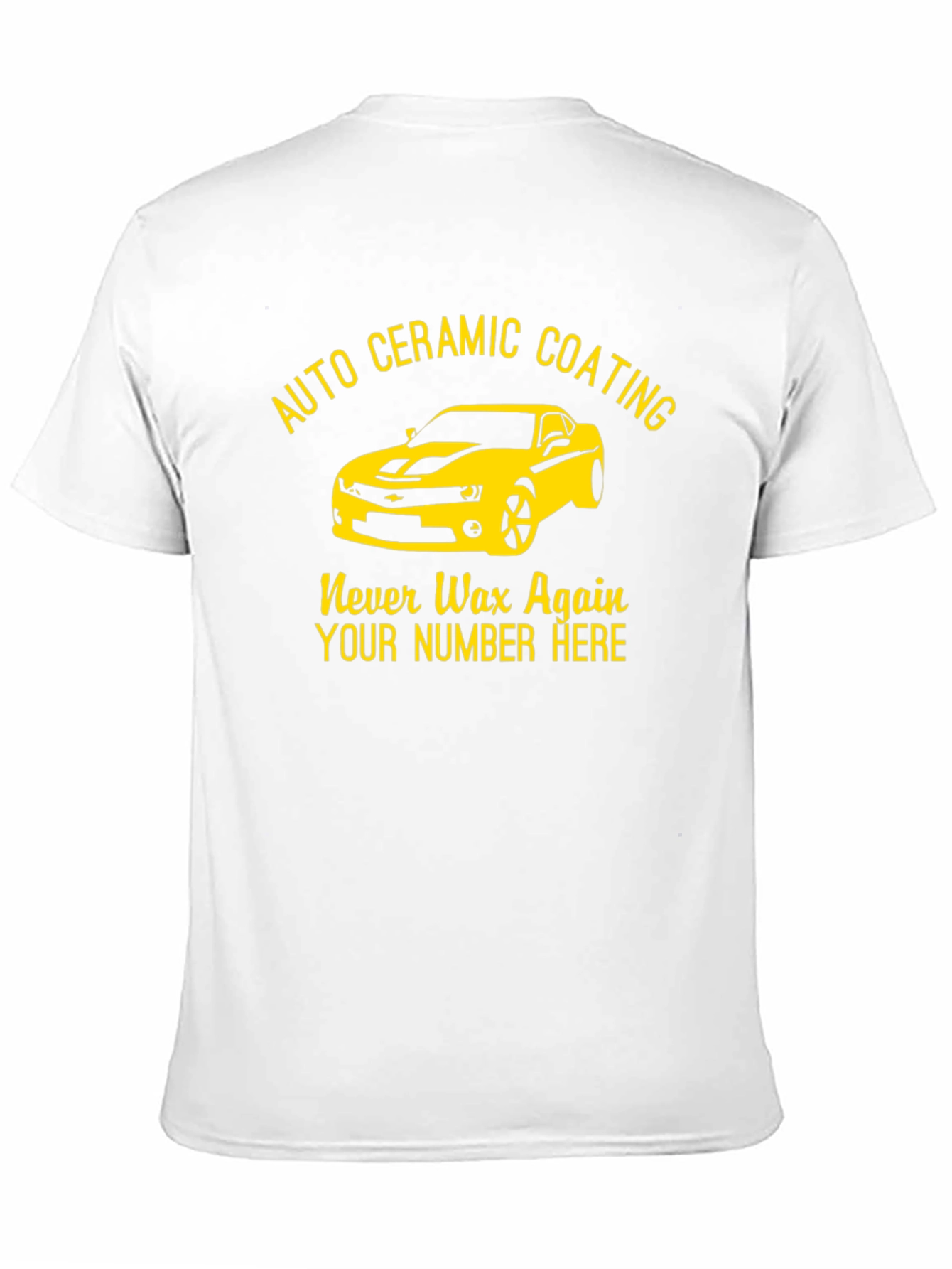 Auto Ceramic Coating T-Shirt