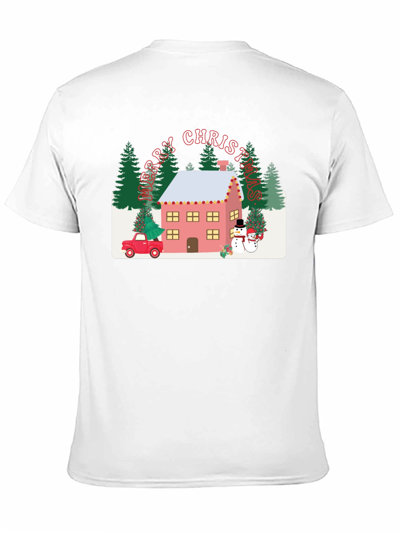 Christmas House Graphic Tee
