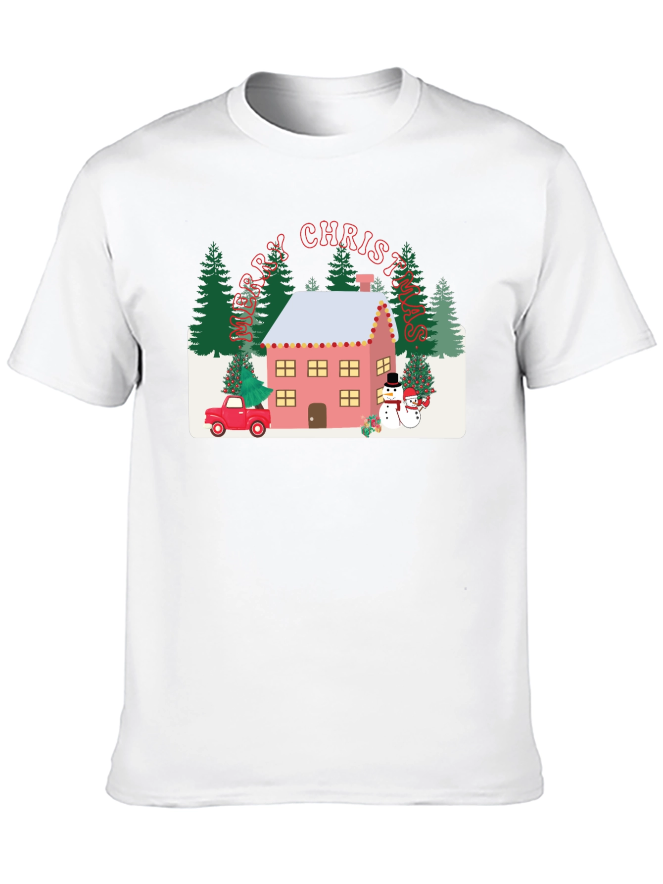 Christmas House Graphic Tee