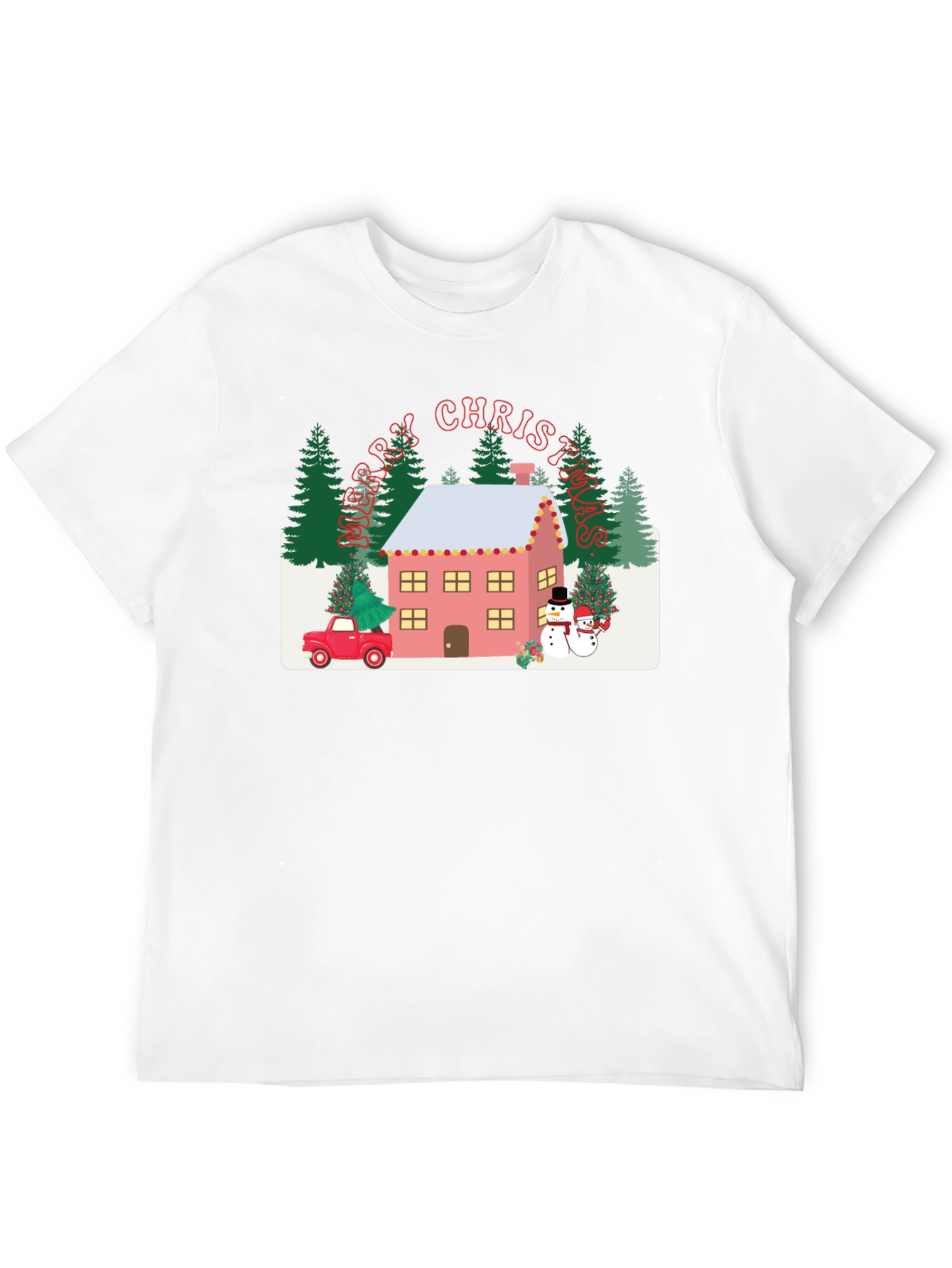 Christmas House Graphic Tee