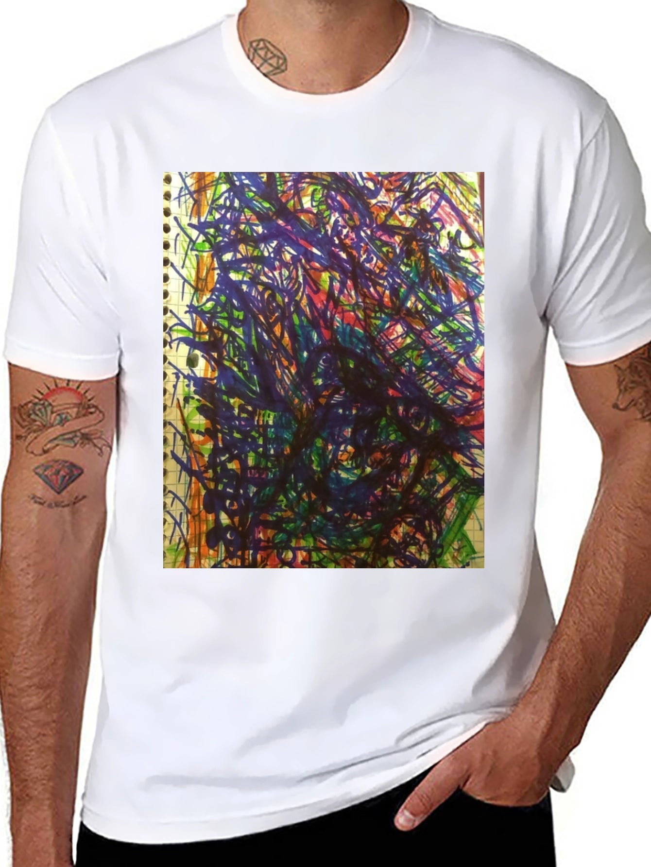 Abstract Art Tee - Express Yourself