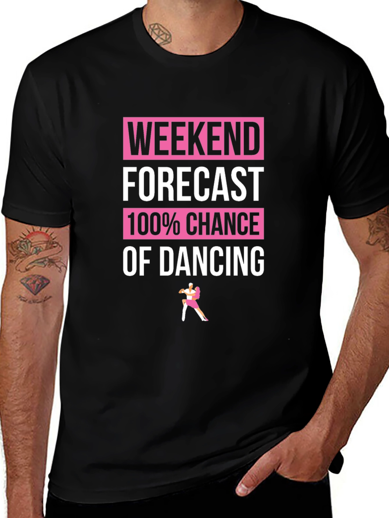 Weekend Forecast: 100% Chance of Dancing Graphic Tee
