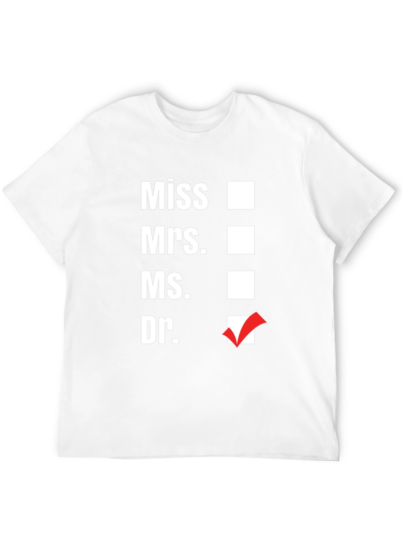 Doctor T-Shirt Novelty Gift
