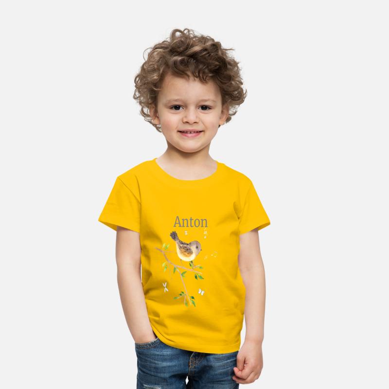 Waldtier Vogel Name Anton