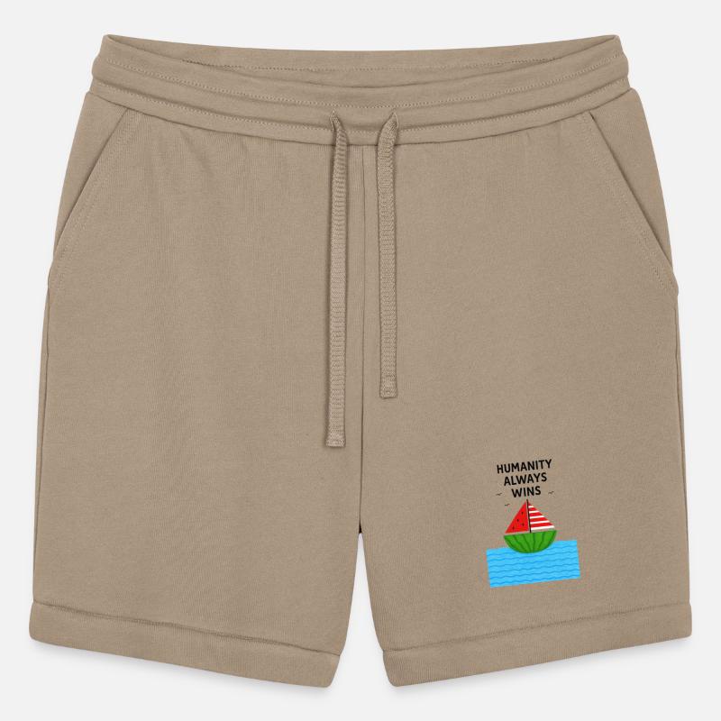 Watermelon Sailboat with Humanity Wins Quote