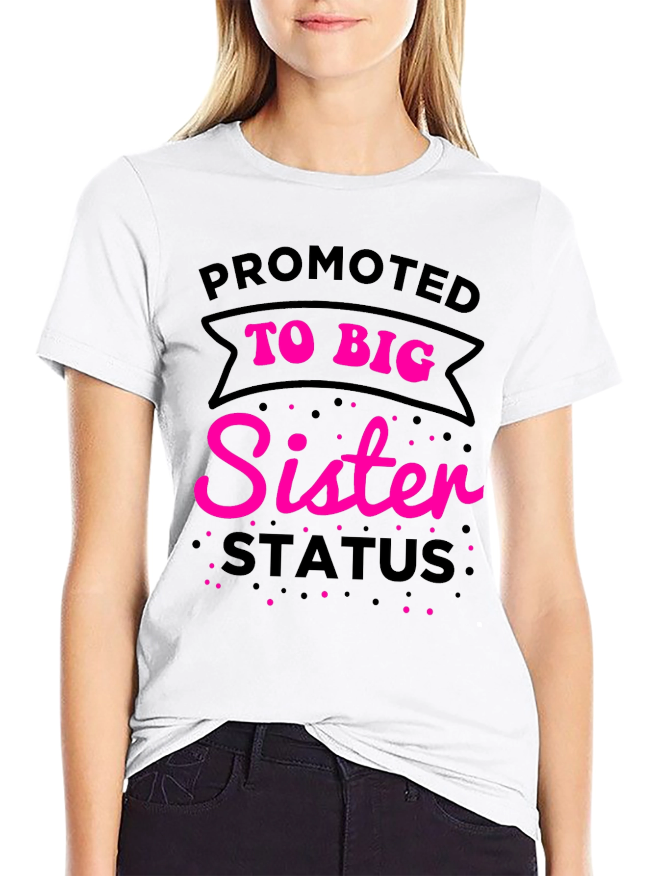 Promoted to Big Sister Status T-Shirt