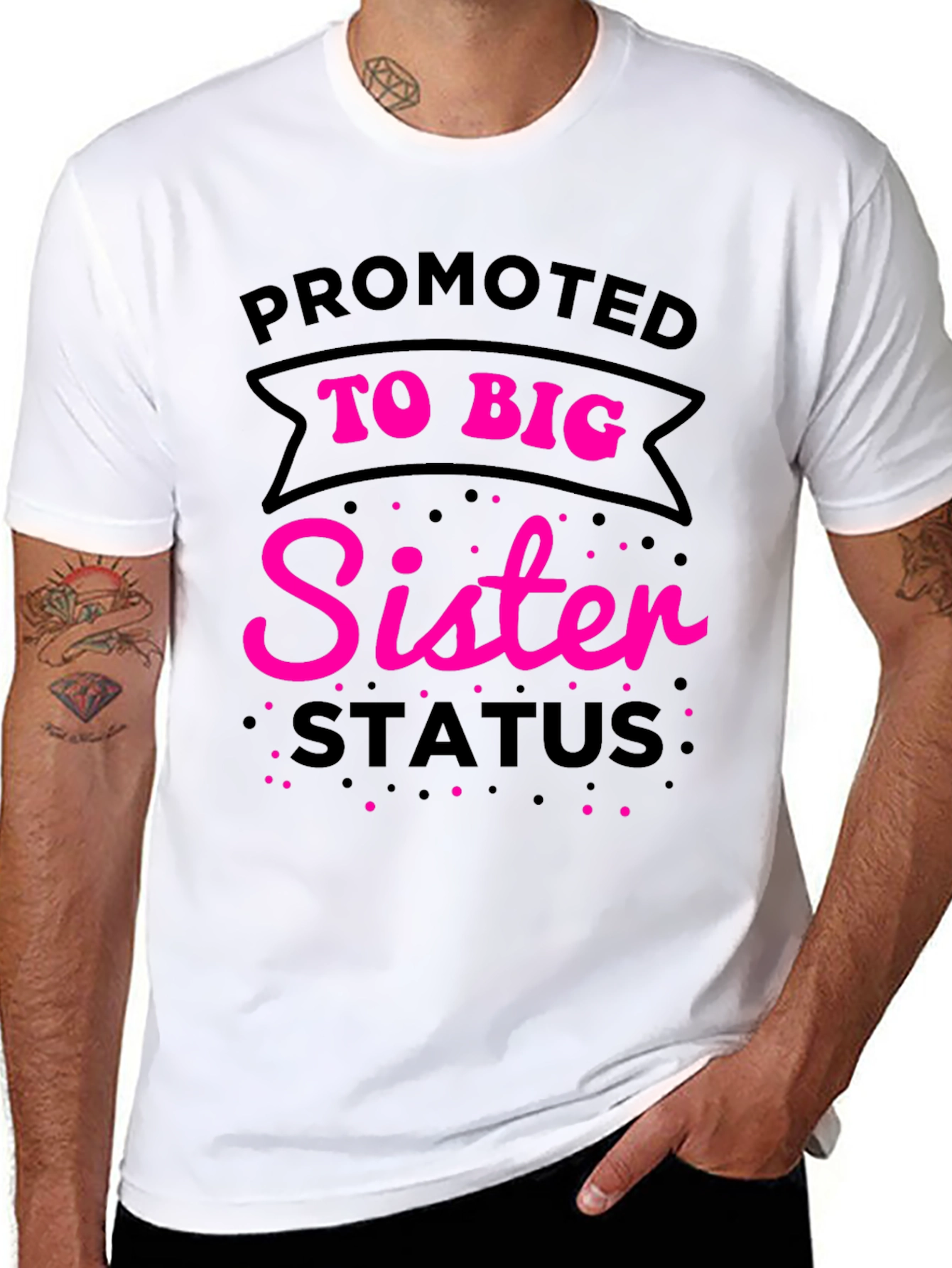 Promoted to Big Sister Status T-Shirt