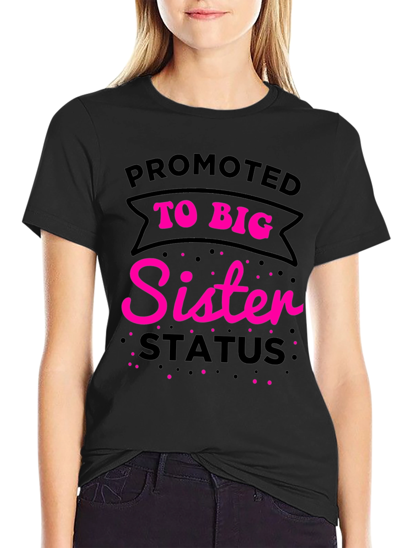 Promoted to Big Sister Status T-Shirt