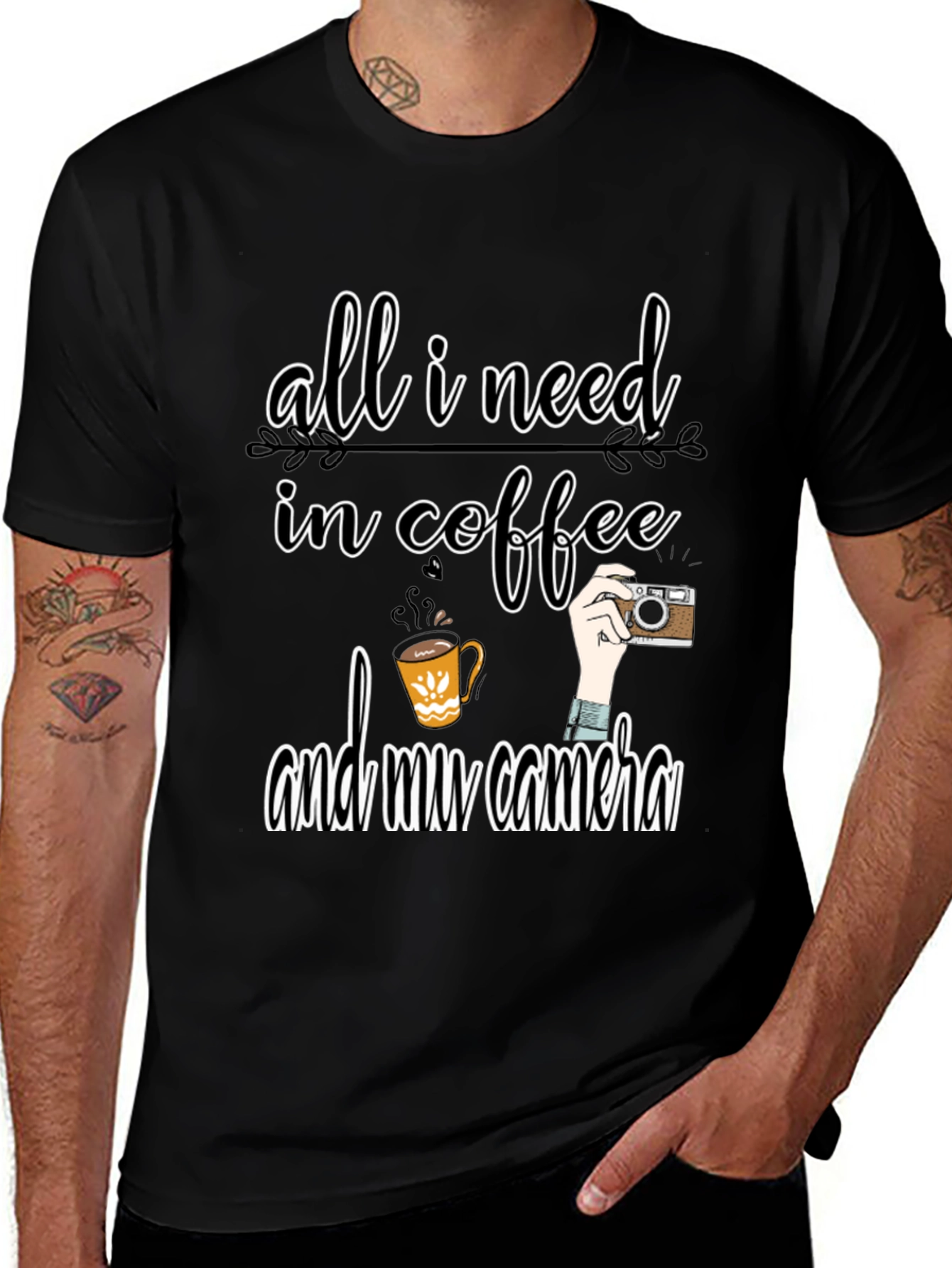 Coffee and Camera T-Shirt