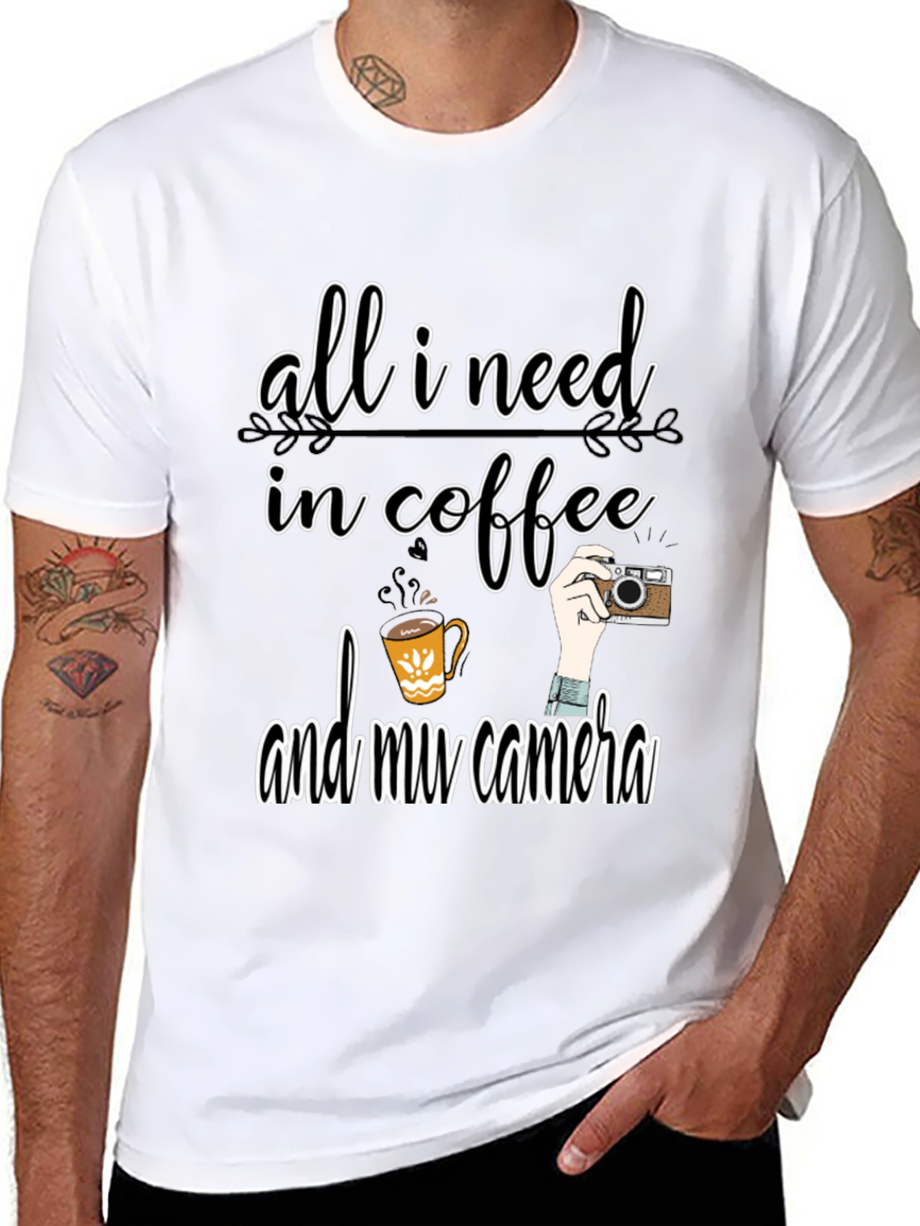 Coffee and Camera T-Shirt