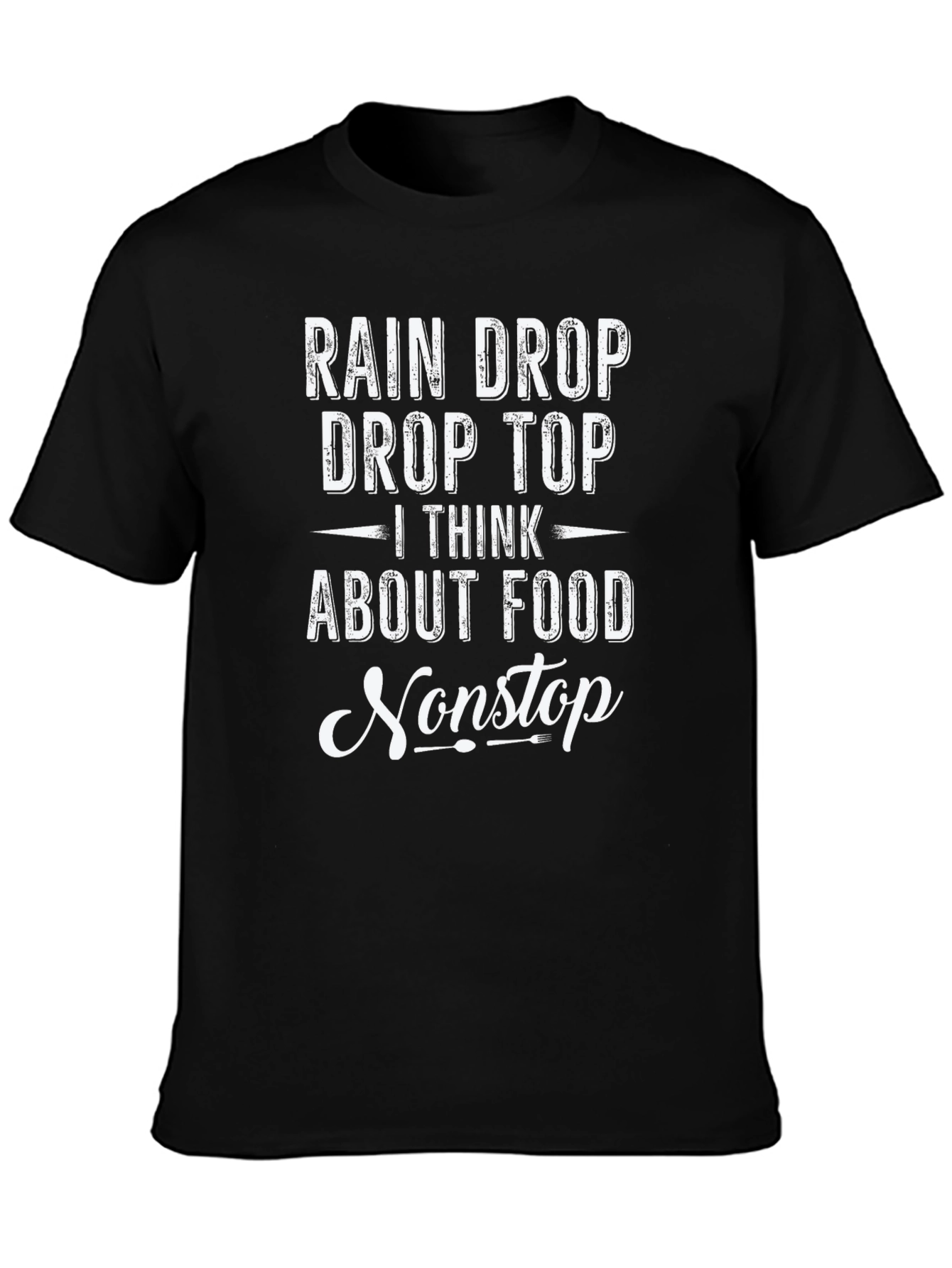 Rain Drop Drop Top Foodie T-Shirt