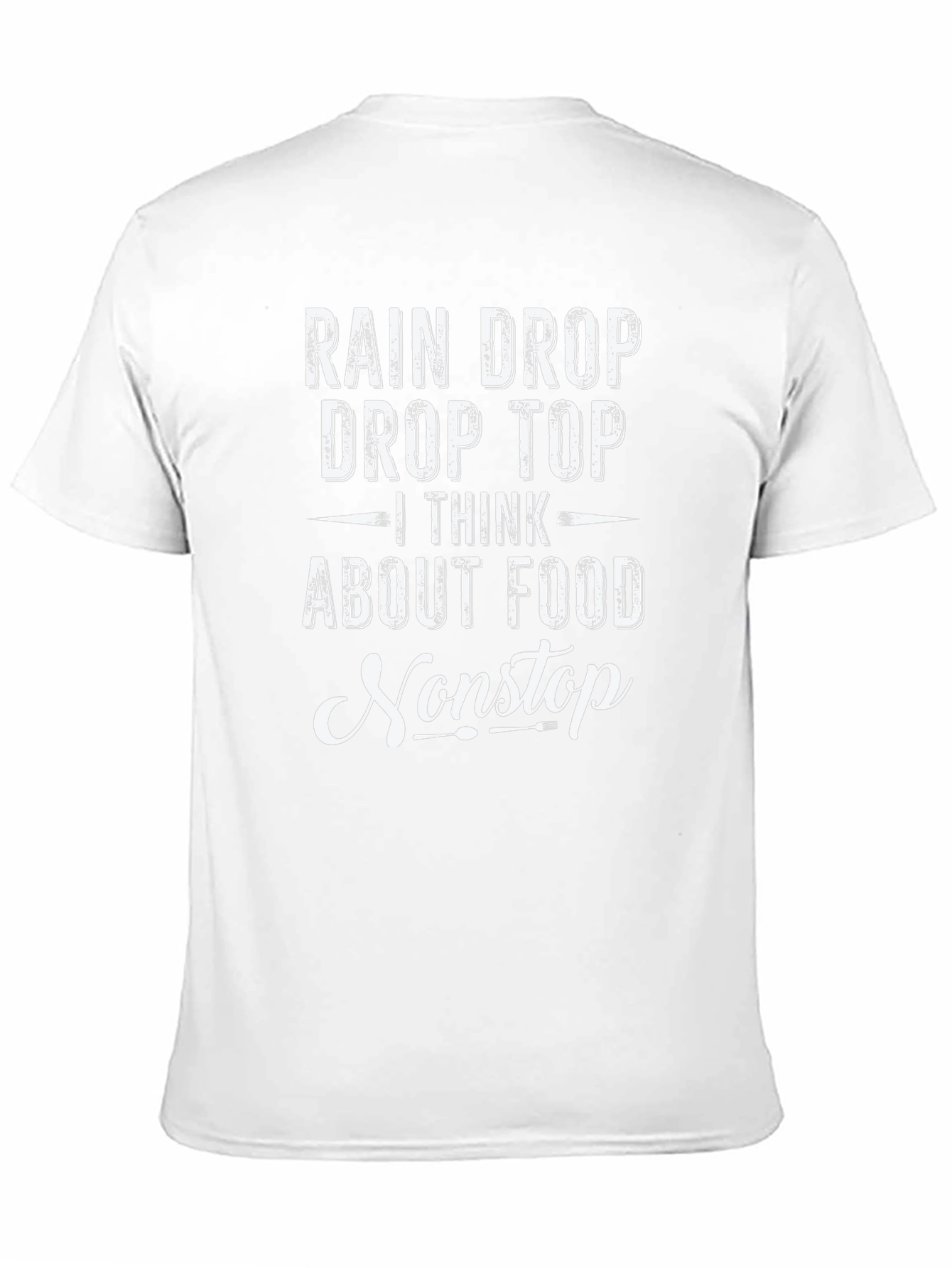 Rain Drop Drop Top Foodie T-Shirt