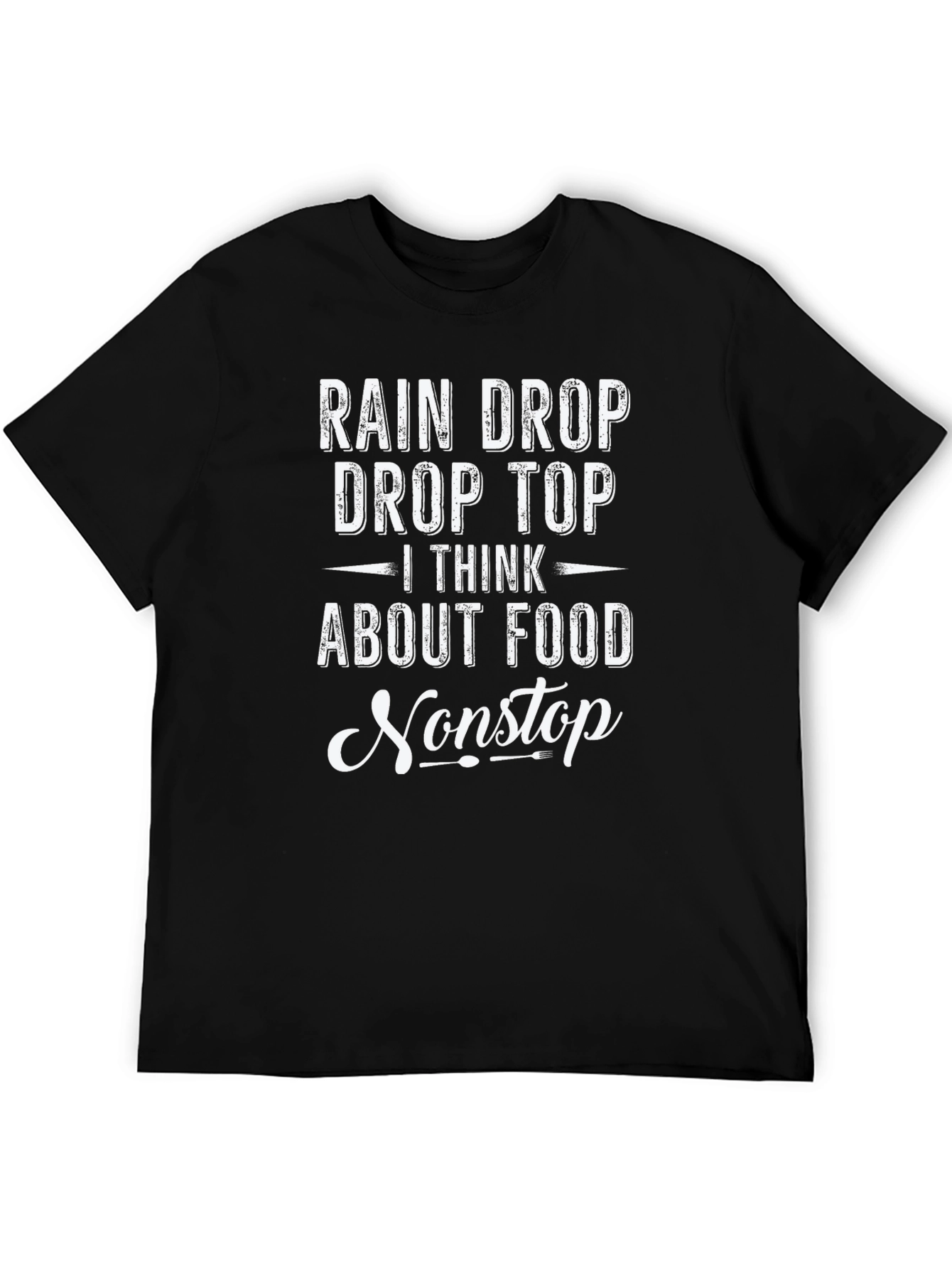 Rain Drop Drop Top Foodie T-Shirt
