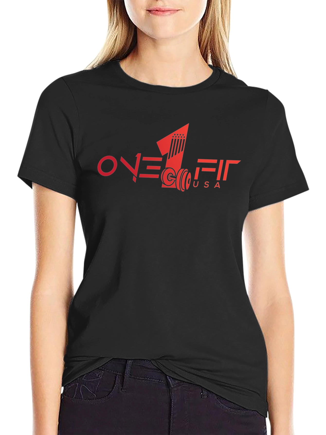 OverFit USA Graphic T-Shirt