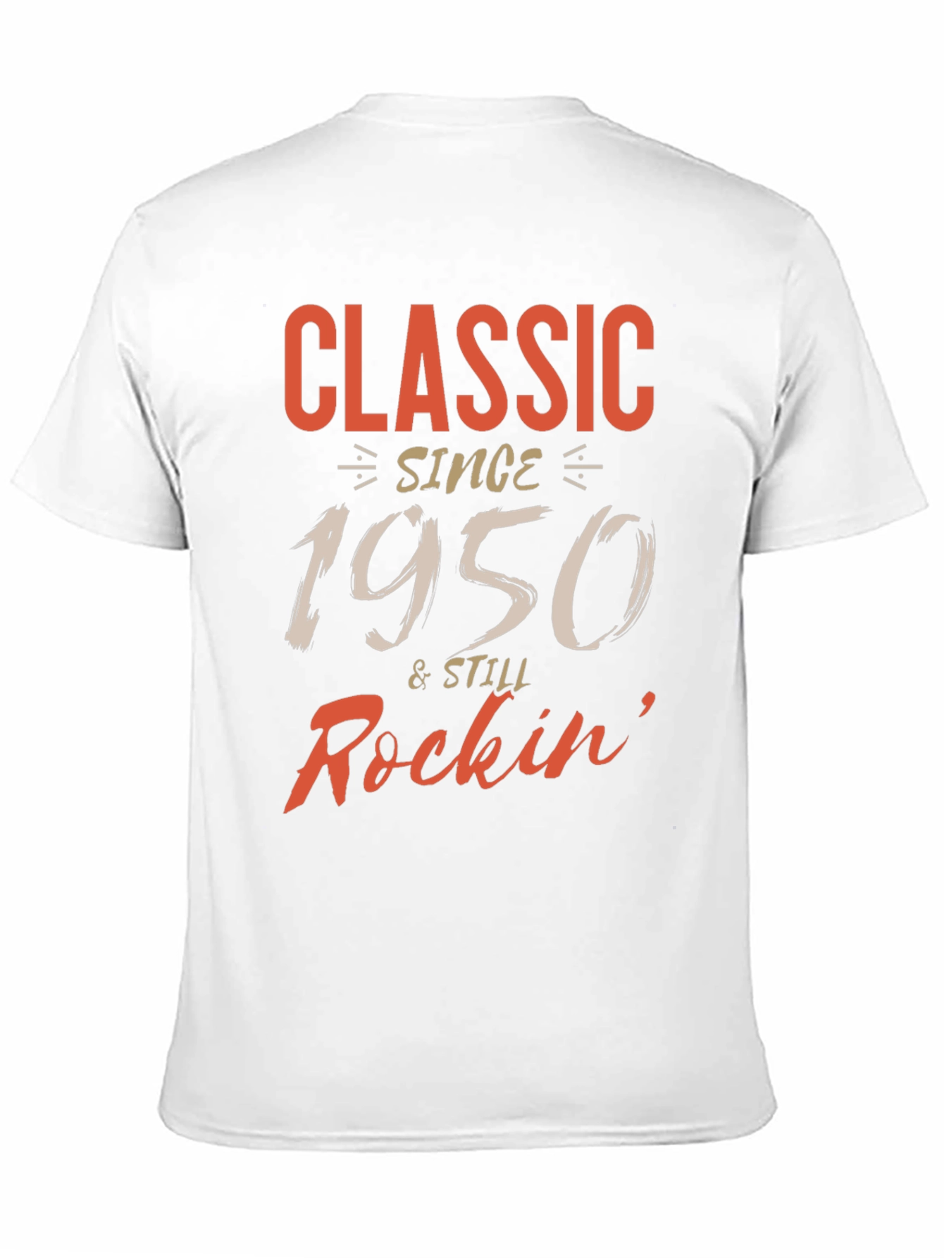 Classic Since 1950 Mens Graphic Tee