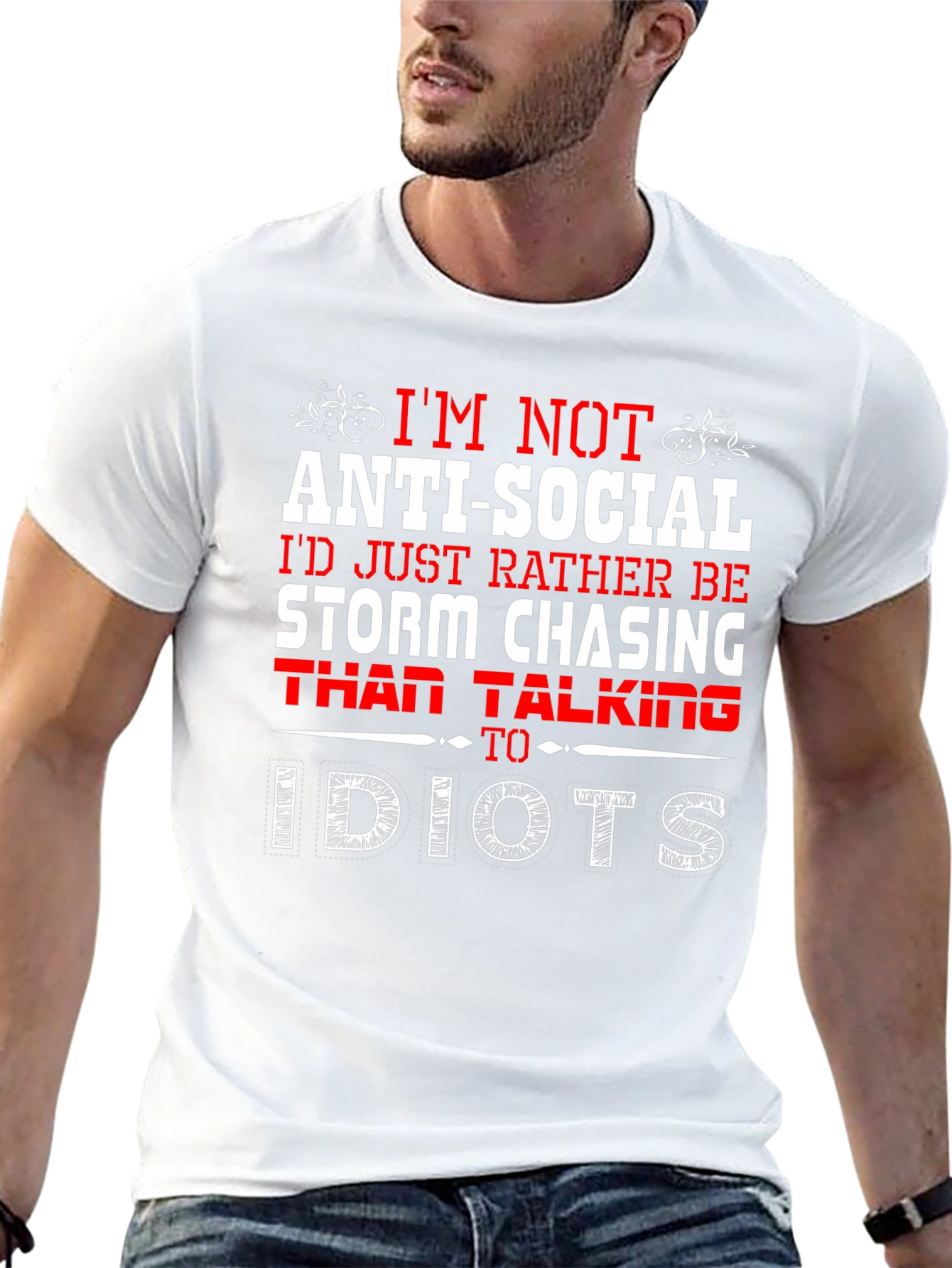 Im Not Anti-Social T-Shirt